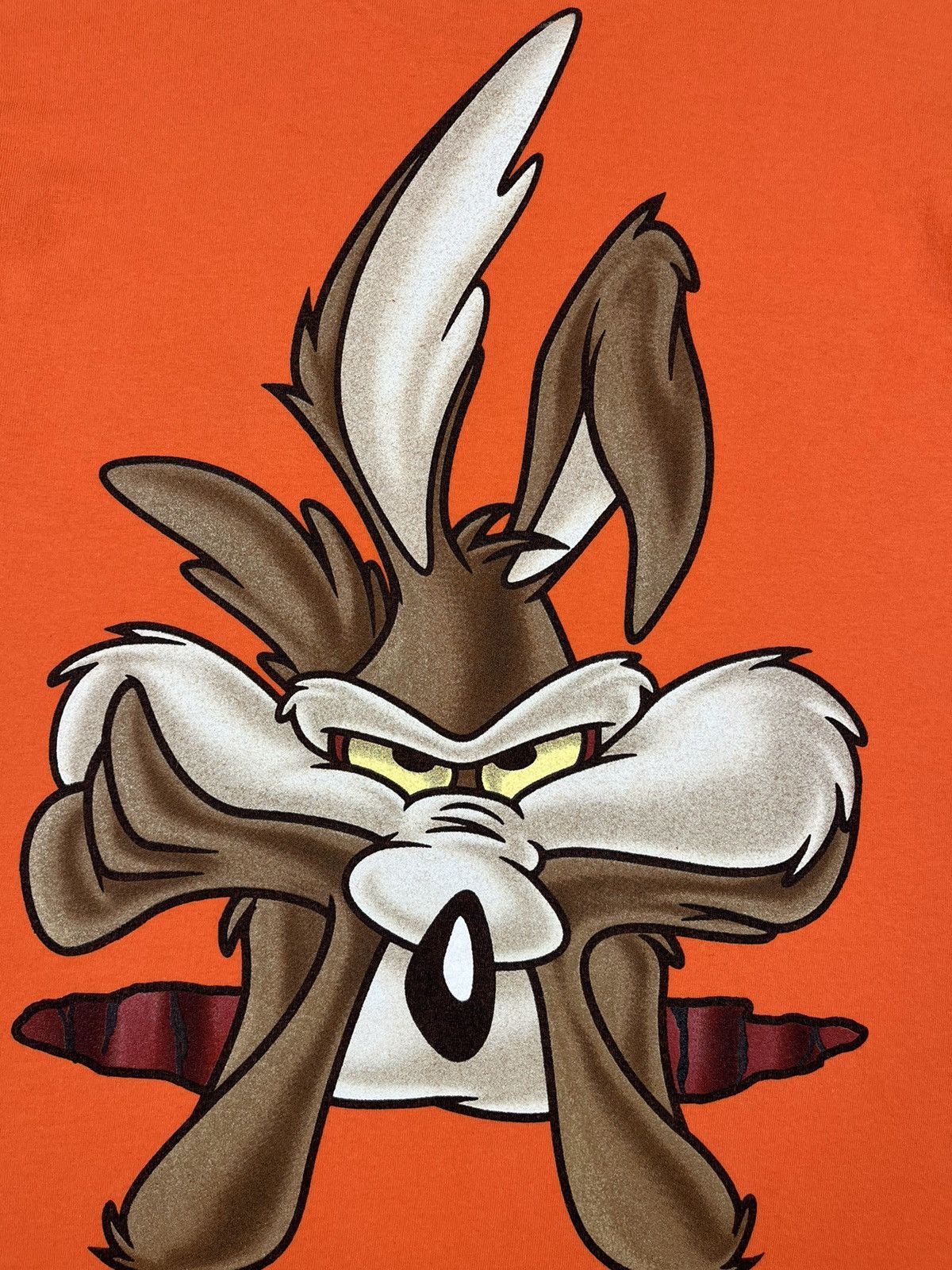 Warner Bros Vintage Wile E Coyote cartoon humor tee 1998 Size US S / EU 44-46 / 1 - 3 Thumbnail