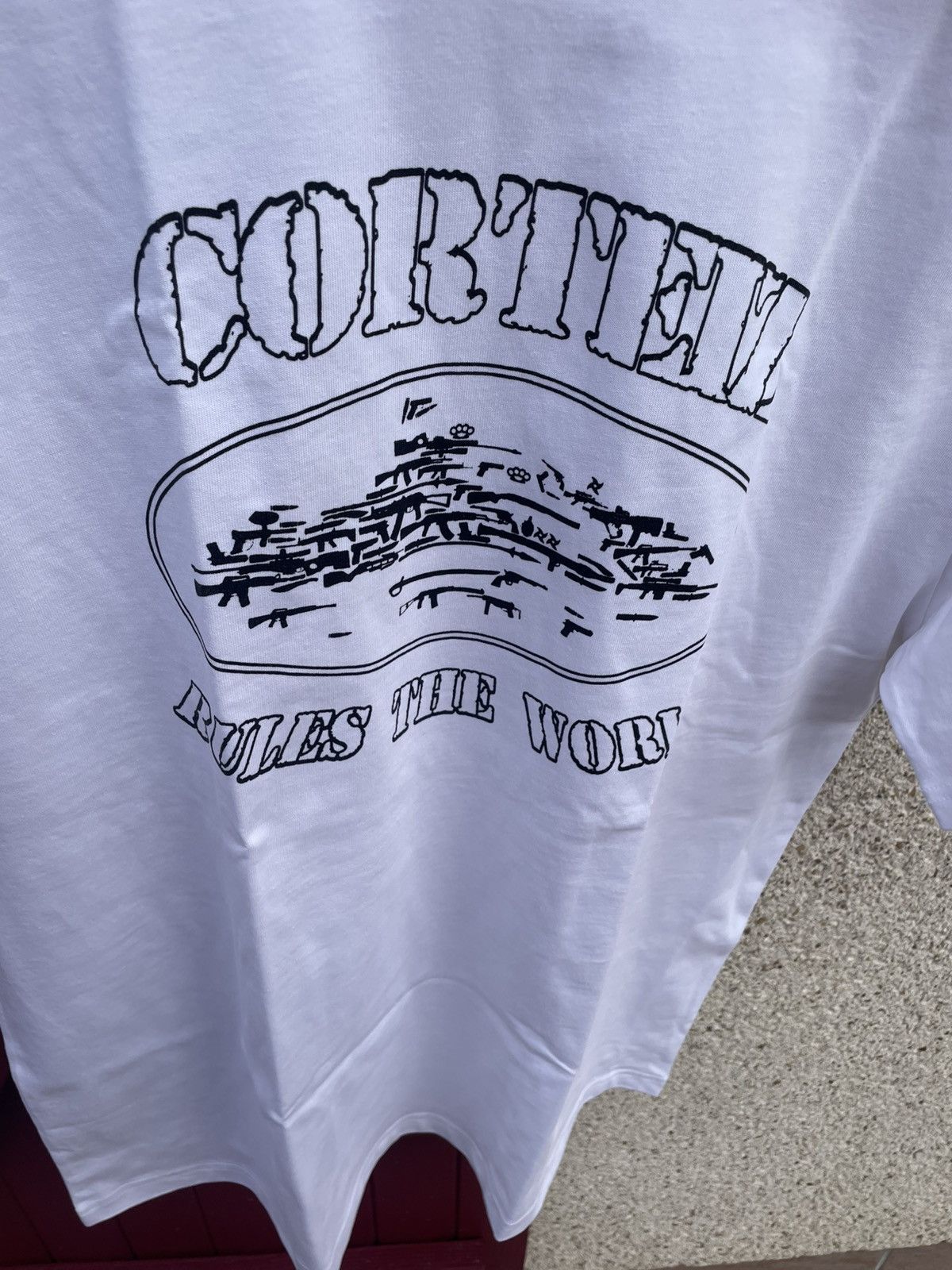Corteiz Corteiz OG artillery white T-shirt Size US M / EU 48-50 / 2 - 8 Thumbnail