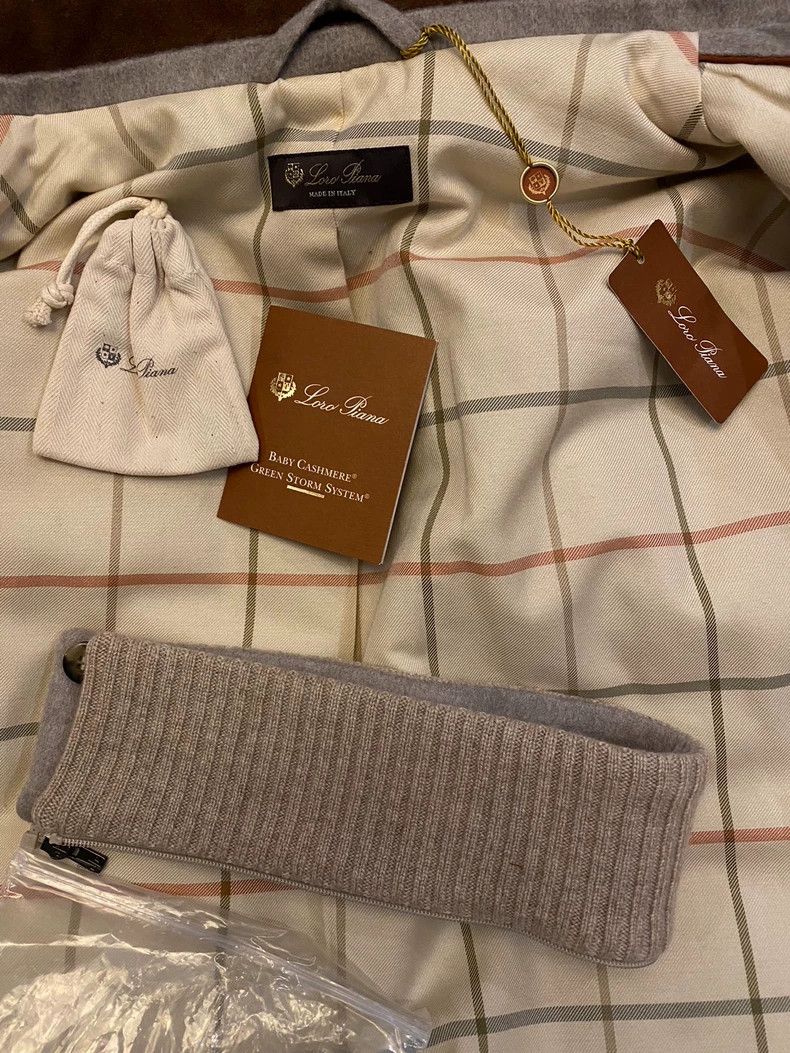 Loro Piana LORO PIANA Sailor 100% Baby Cashmere, lamb cashmere windbr Size US S / EU 44-46 / 1 - 5 Thumbnail