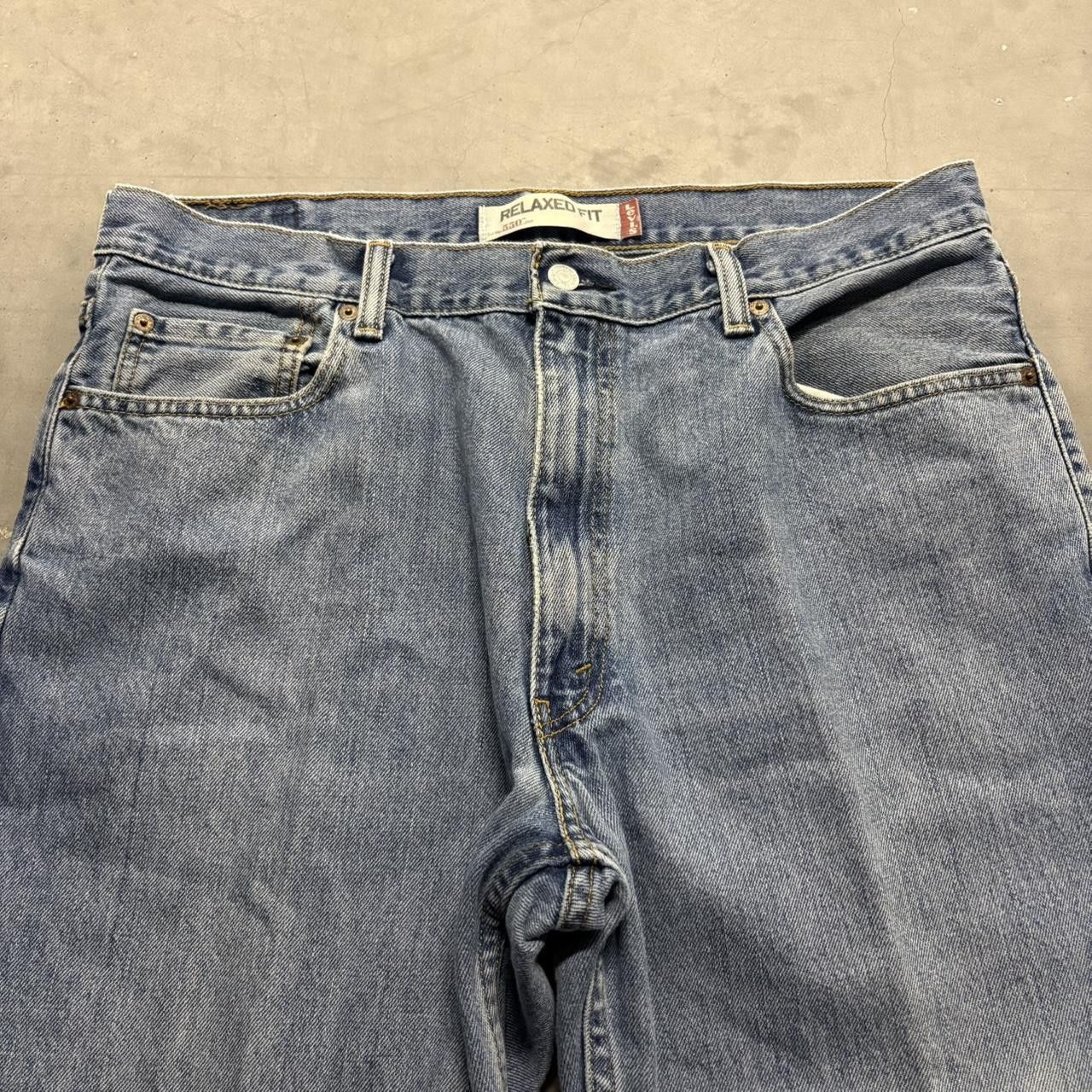 Vintage Crazy Vintage Y2K/2000s Super Baggy Levis Medium Wash Denim Jeans Size US 36 / EU 52 - 4 Thumbnail