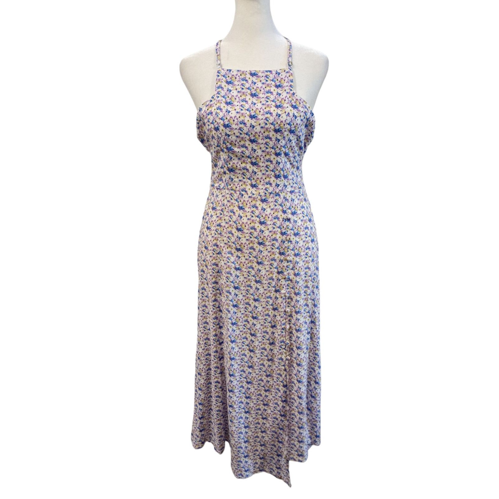 Other Cori Michelle NWT Purple Marigold Midi With Button Slit XS Size XS / US 0-2 / IT 36-38 - 5 Thumbnail