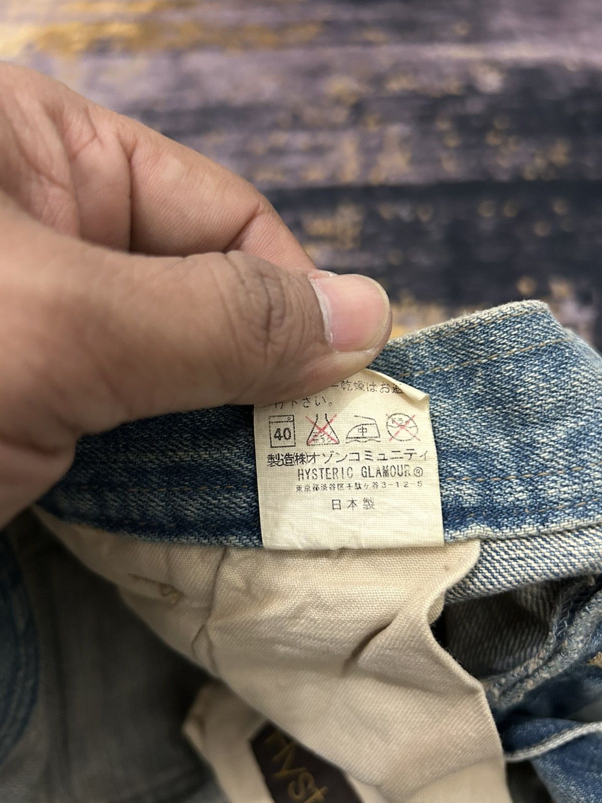 Hysteric Glamour Vintage Hysteric Glamour Bondage Cargo Croped Jeans Size US 30 / EU 46 - 18 Thumbnail