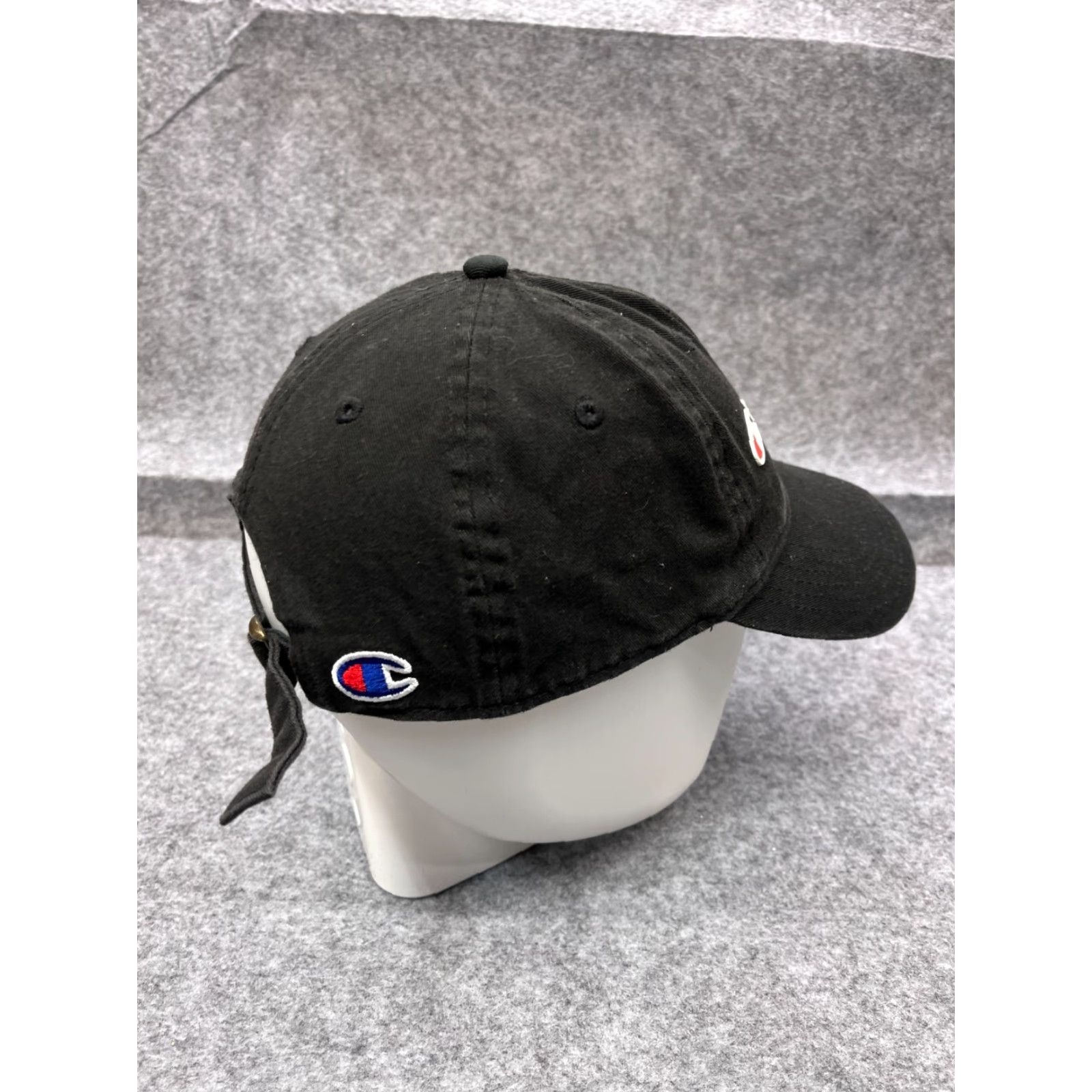 Champion Champion Adjustable Golf Hat Cap Black One Size Cotton Outdoor Mens Size ONE SIZE - 7 Thumbnail