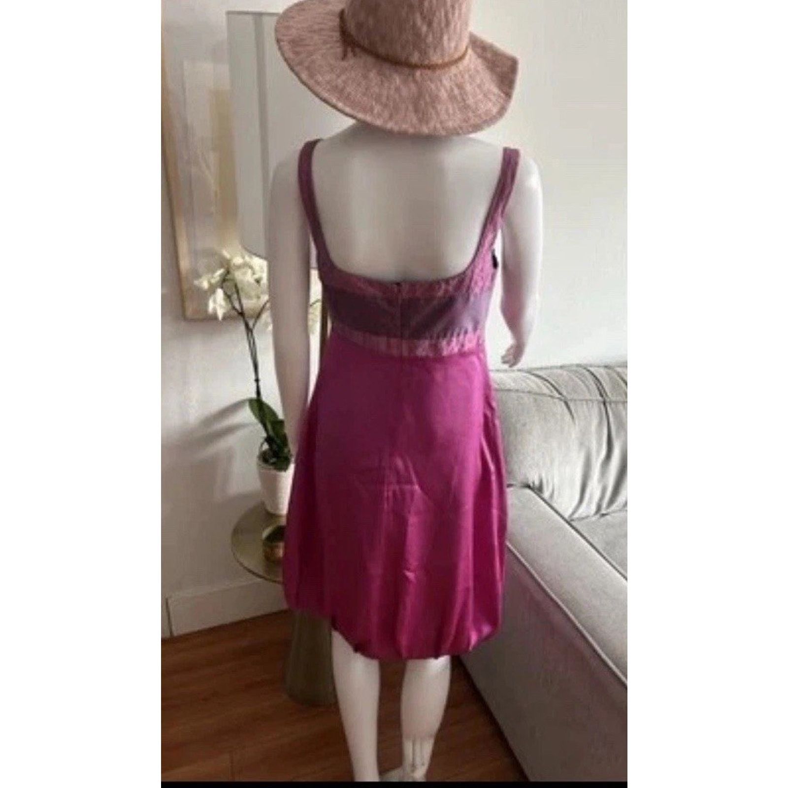 Nicole Miller Vintage Nicole Miller Collection Babydoll Silk Dress 4 Size S / US 4 / IT 40 - 3 Thumbnail
