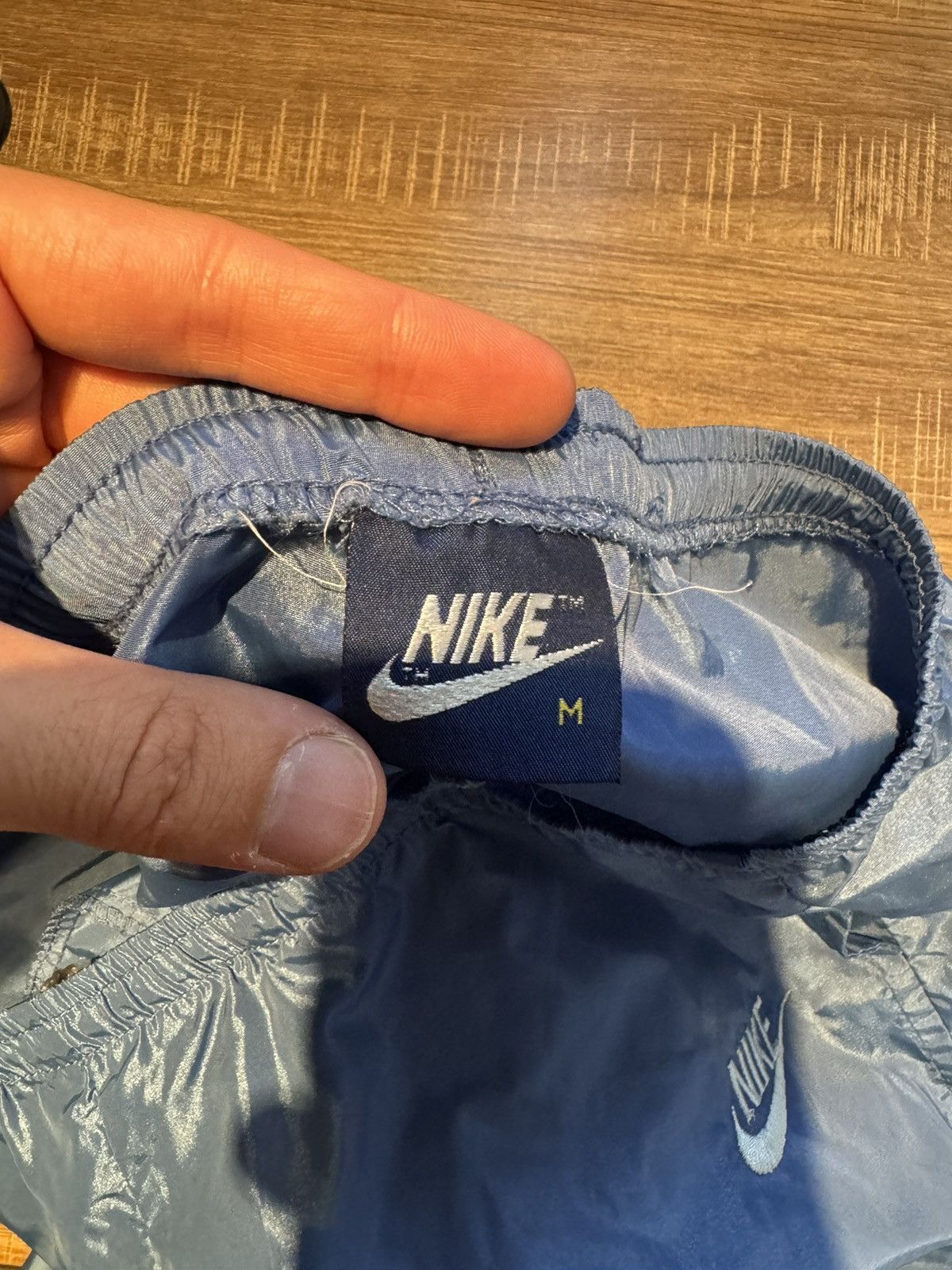Nike Vintage Nike Track Pants Nylon Windbreaker 90s Men’s Medium Size US 40 / EU 56 - 5 Thumbnail