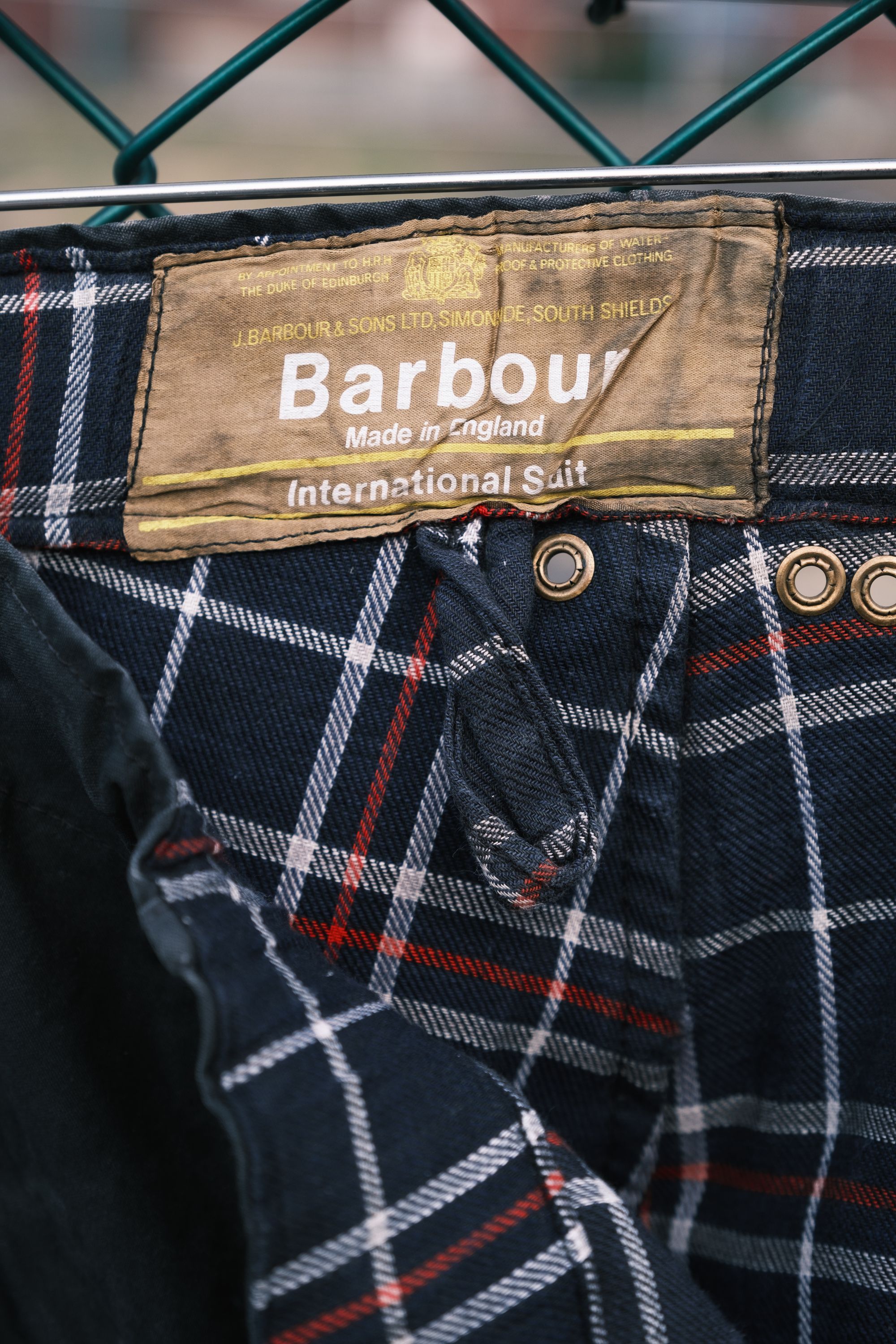 Barbour 1970's BARBOUR International 1 warrant Waxed Pants Size US 36 / EU 52 - 2 Thumbnail