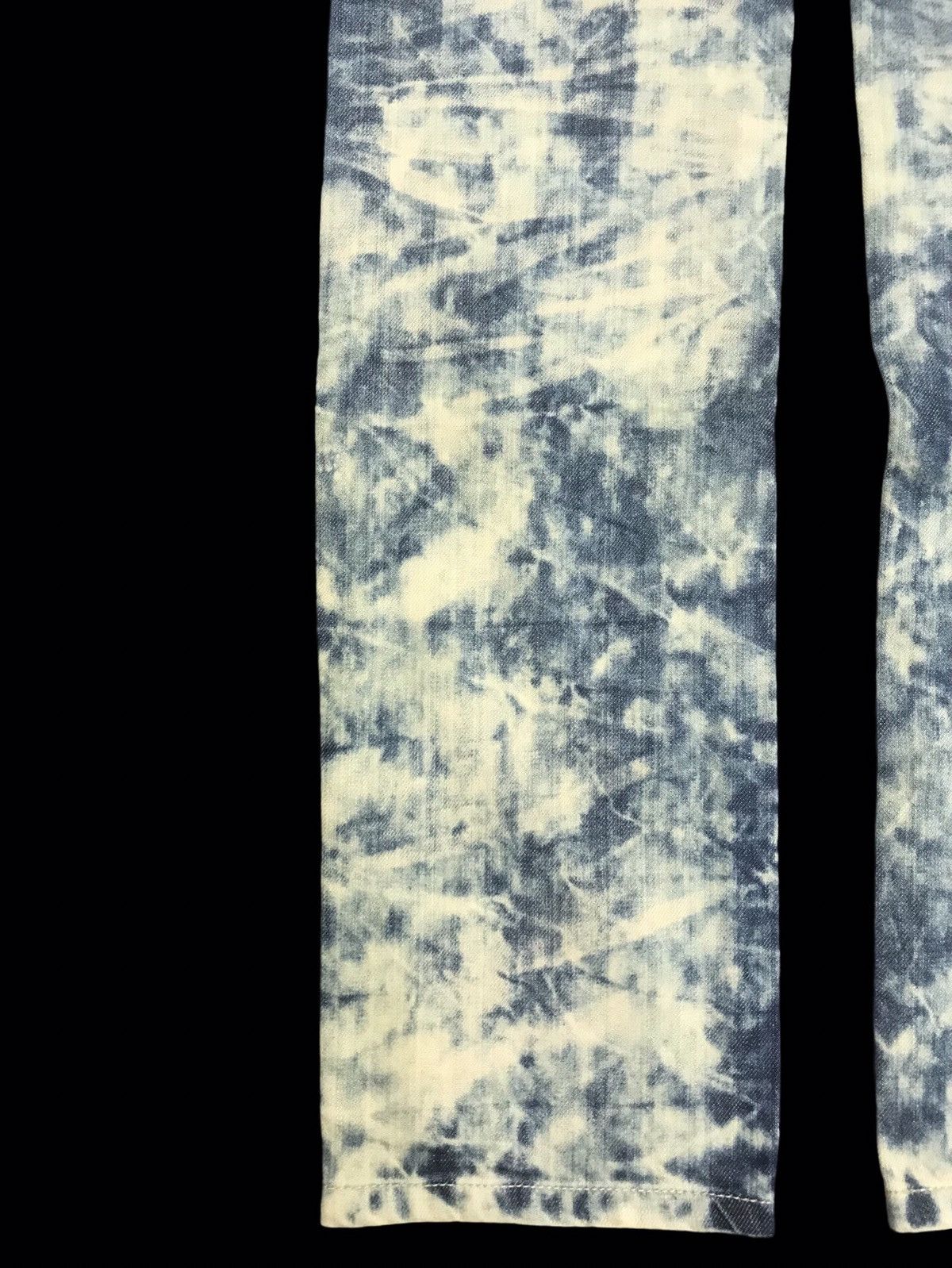 semanticdesign 💥90s Style💥semantic design Acid Wash Bleached Denim F298 Size US 31 - 16 Thumbnail