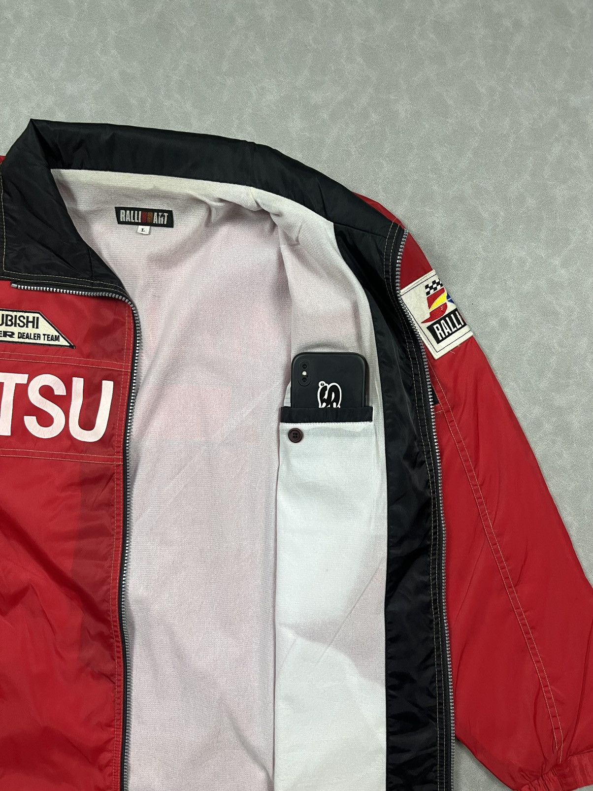 Japanese Brand 90s Mitsubishi Ralliart lancer team Size US L / EU 52-54 / 3 - 8 Thumbnail