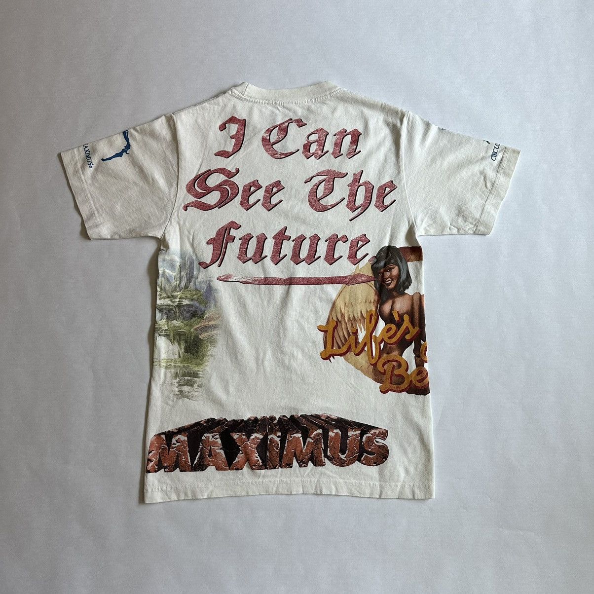 Travis Scott Circus Maximus Tour See The Future T-Shirt Size US S / EU 44-46 / 1 - 2 Thumbnail
