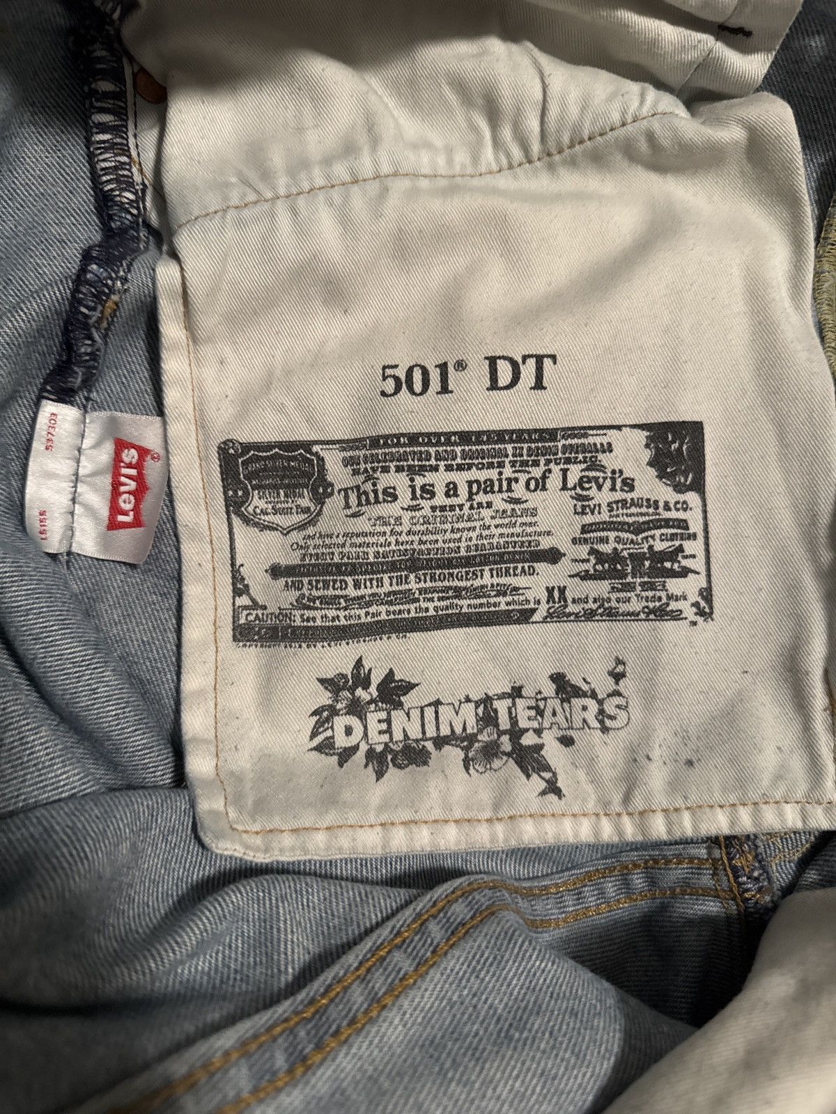 (B).Stroy × DENIM TEARS Denim Tears x Bstroy Size US 34 / EU 50 - 4 Thumbnail