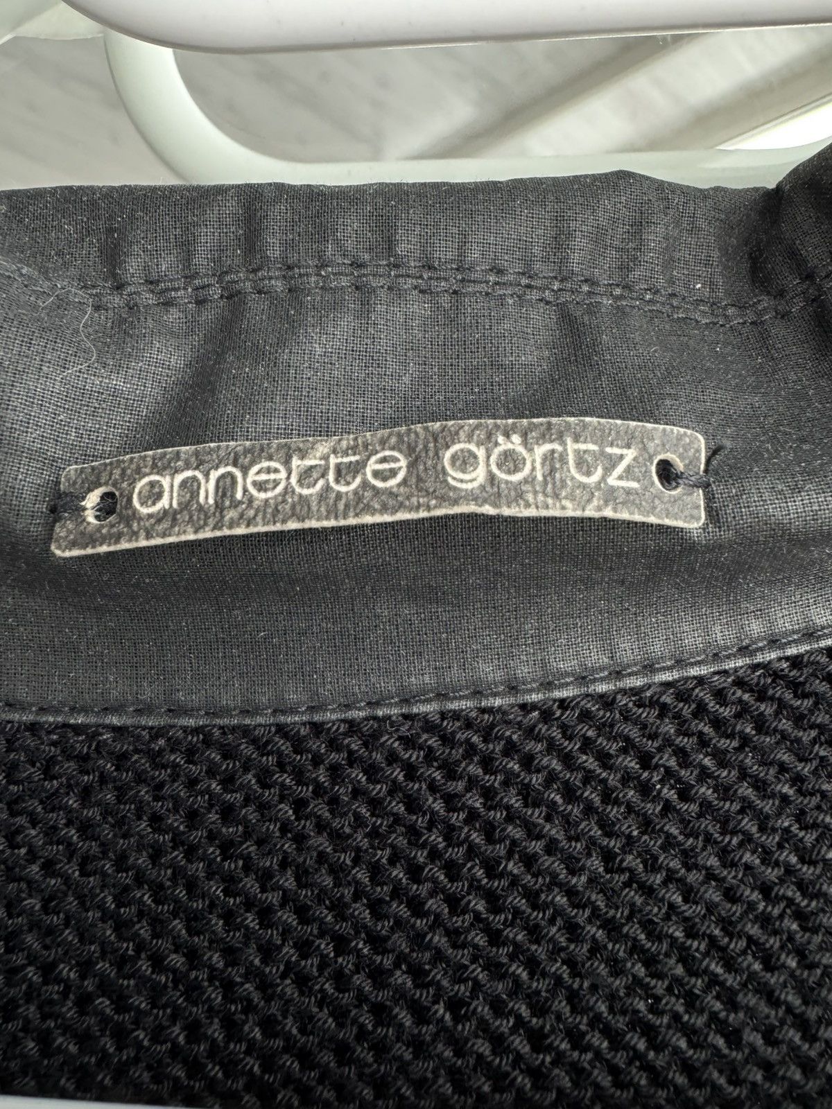 Annette Gortz Vintage Annette Gortz Avant Garde Trench Coat Jacket Sz L Size L / US 10 / IT 46 - 7 Thumbnail