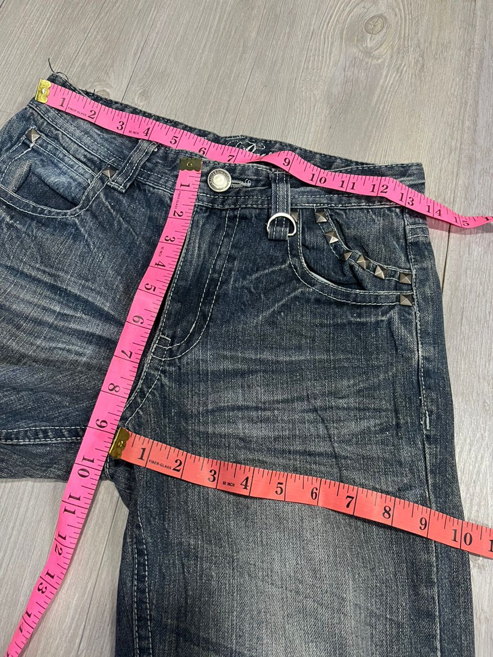 Hysteric Glamour RARE JEANS GENG BUSTER Skull Denim Size US 27 - 5 Thumbnail