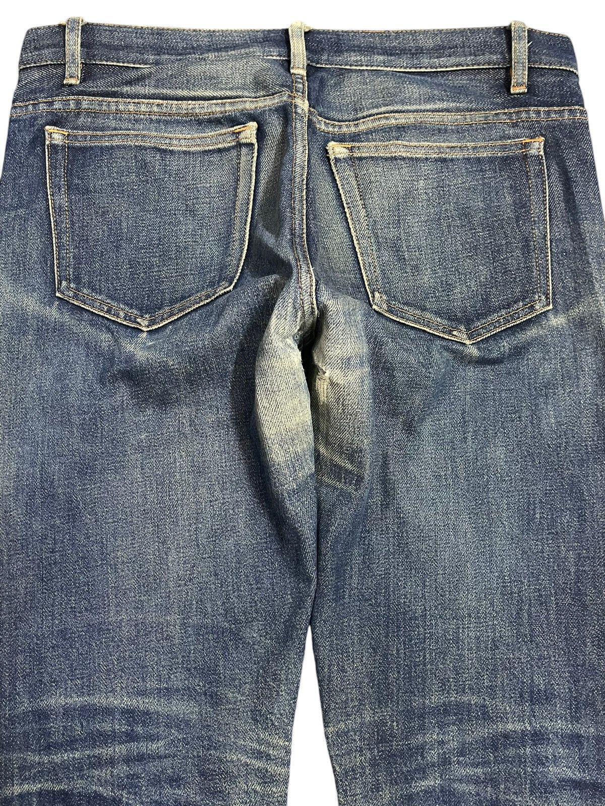 A.P.C. Vintage A.P.C Petit Selvedge Blue Wash Jeans Droit Etroit Size US 32 / EU 48 - 6 Thumbnail