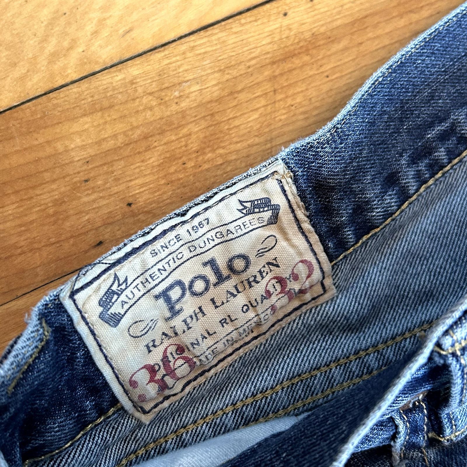 Polo Ralph Lauren Y2K Polo Ralph Lauren Jeans 36x32 Size US 36 / EU 52 - 4 Thumbnail