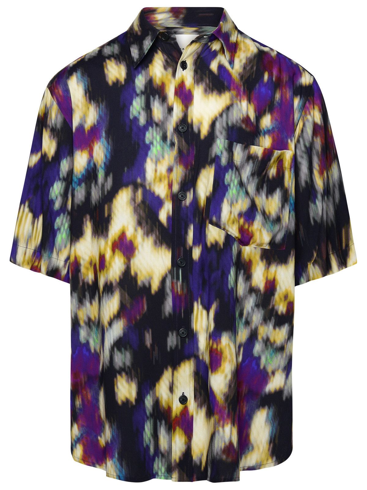'Vabilio' Multicolor Viscose Shirt
