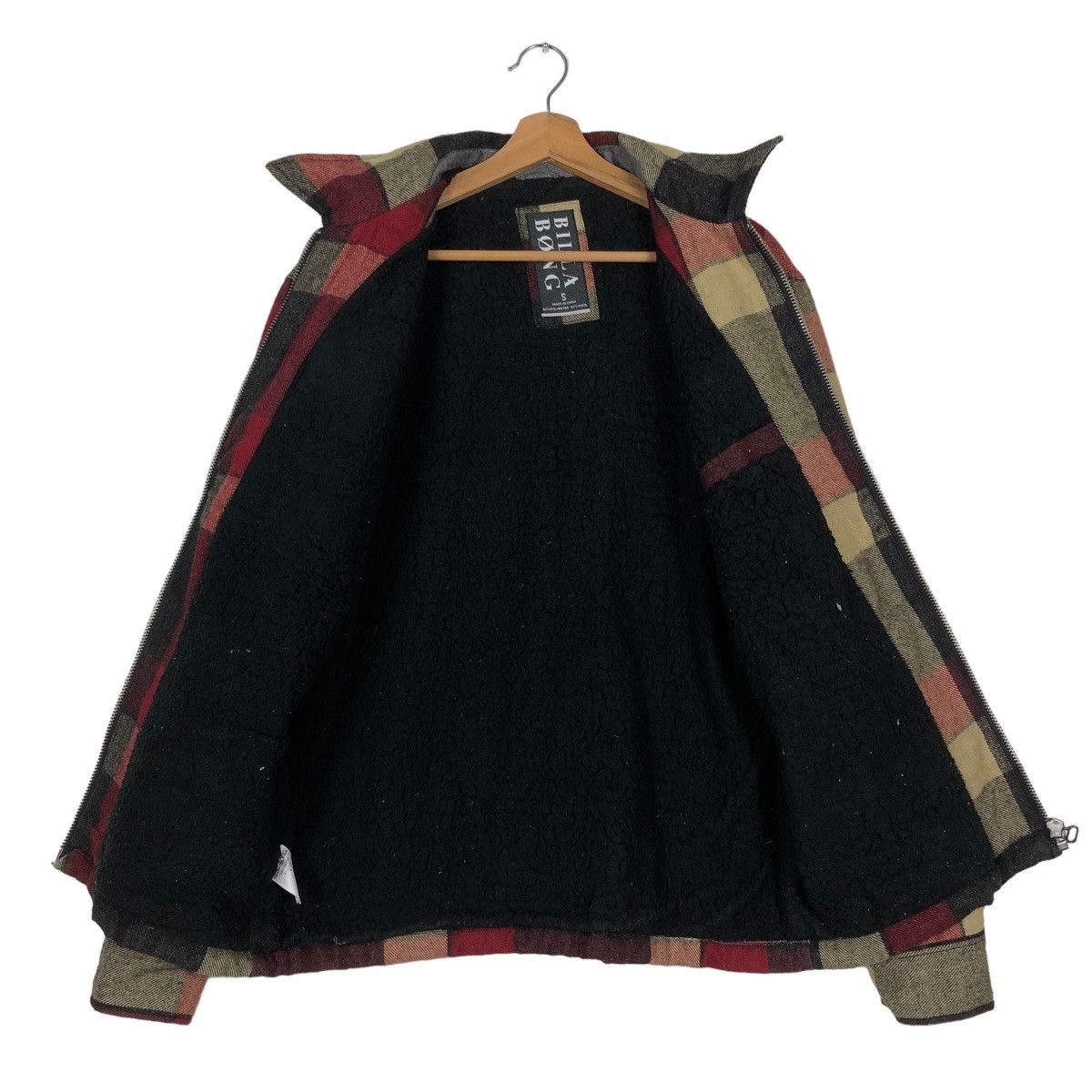 Flannel 🔥90’s Vintage Flannel Wool Jacket Billabong Tartan Design Size US S / EU 44-46 / 1 - 10 Thumbnail