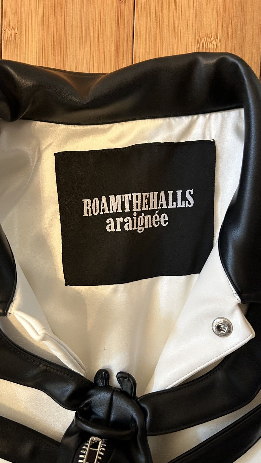 Vintage RoamTheHalls Spider Leather Jacket Size US M / EU 48-50 / 2 - 2 Thumbnail