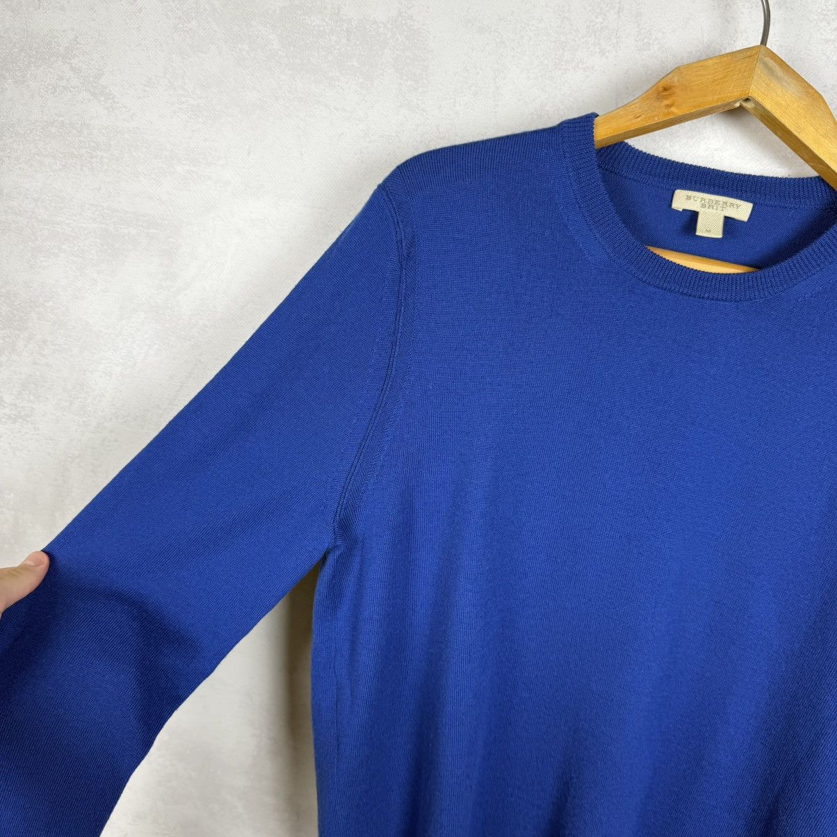 Burberry Burberry Brit Elbow Patches Merino Wool Jumper Sweater M Size US M / EU 48-50 / 2 - 16 Thumbnail