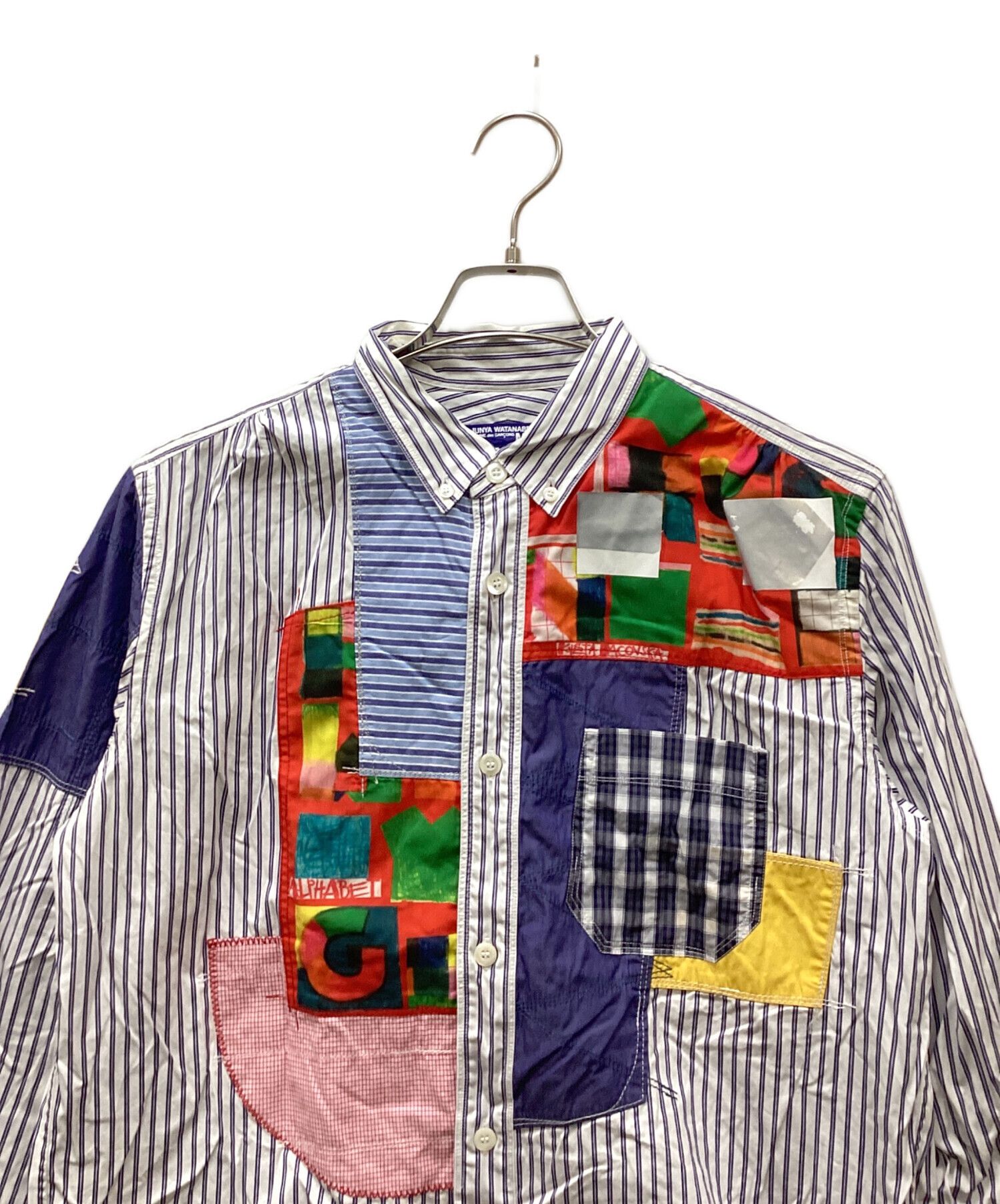Comme des Garcons × Junya Watanabe COMME des GARCONS JUNYA WATANABE MAN Patchwork L/S Shirt M Size US M / EU 48-50 / 2 - 3 Thumbnail