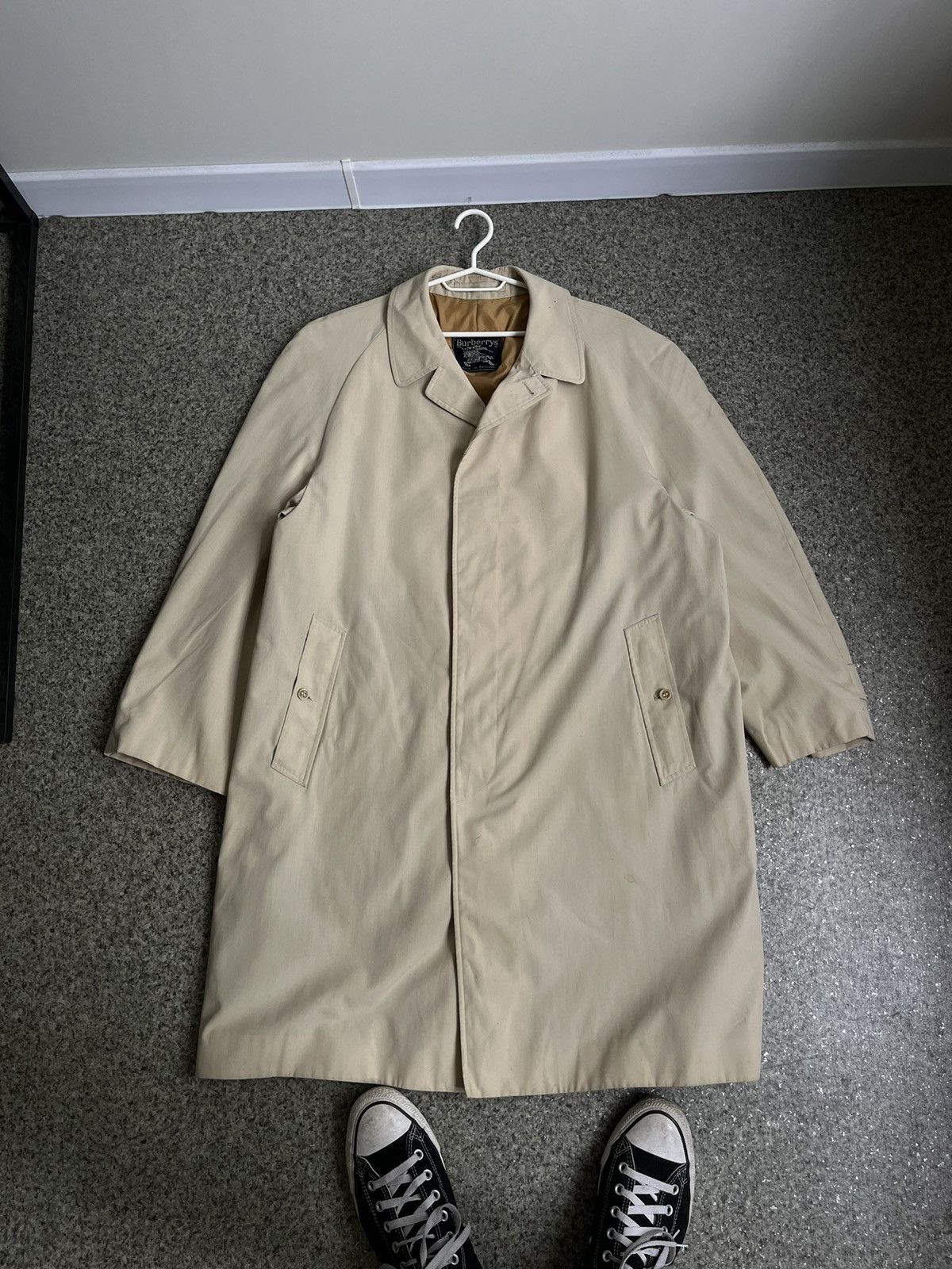 Burberry Vintage Burberry Rain Coat Reg 42 Size US L / EU 52-54 / 3 - 2 Thumbnail