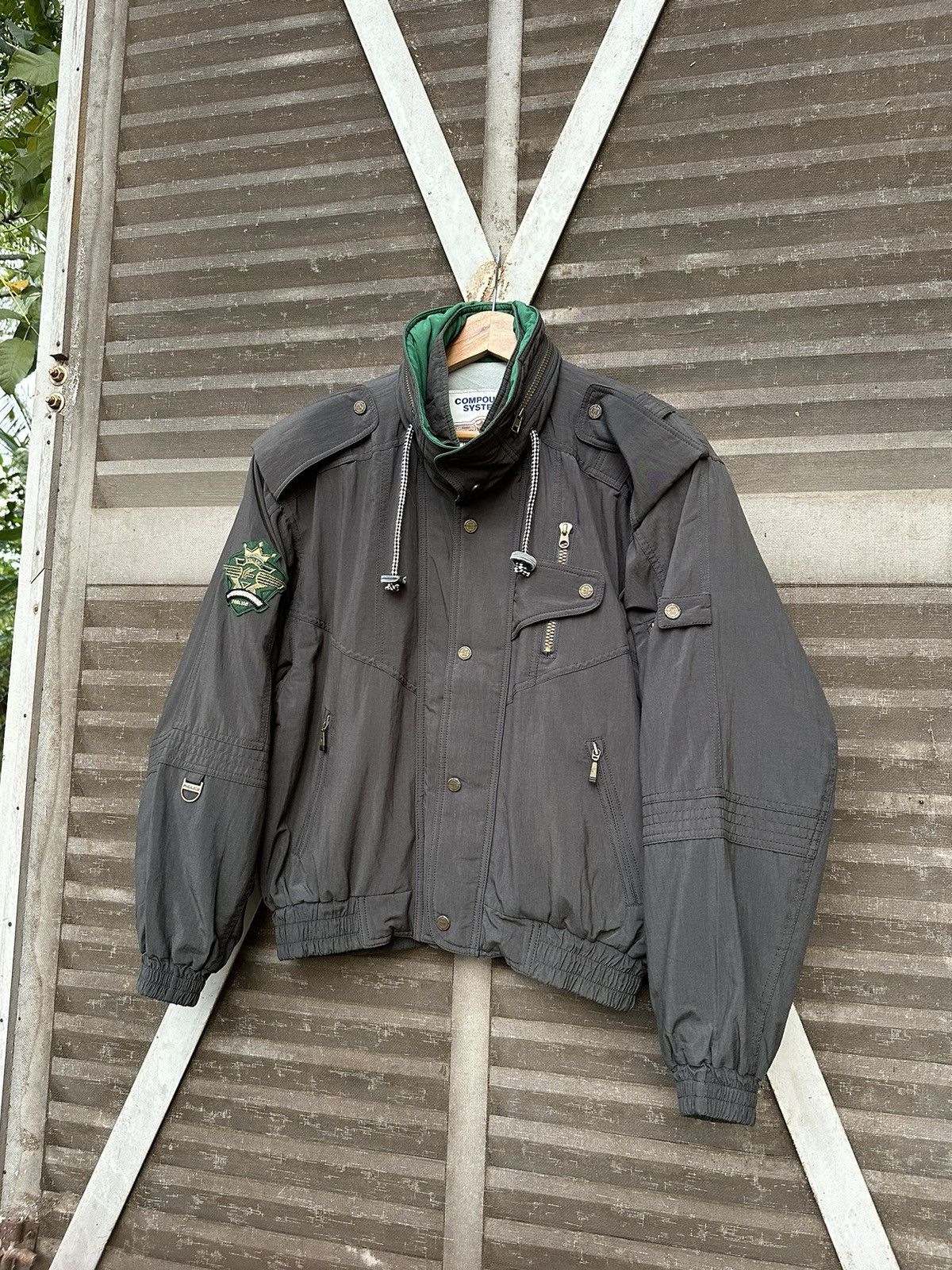 Vintage 🏂VINTAGE FABLICE RARE DESIGN SKI BOMBER JACKET Size US S / EU 44-46 / 1 - 4 Thumbnail