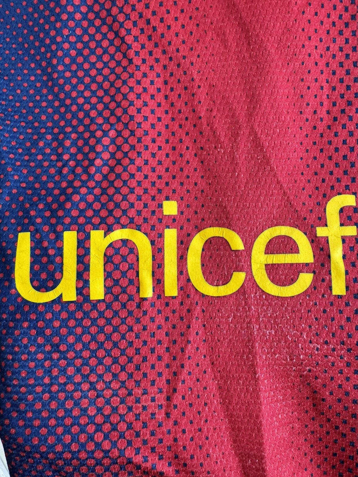 Nike Barcelona Messi 2012-2013 Home Soccer Jersey Football Shirt Size US L / EU 52-54 / 3 - 9 Thumbnail