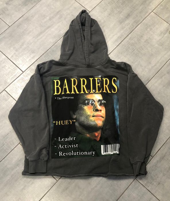 Huey newton barriers discount hoodie