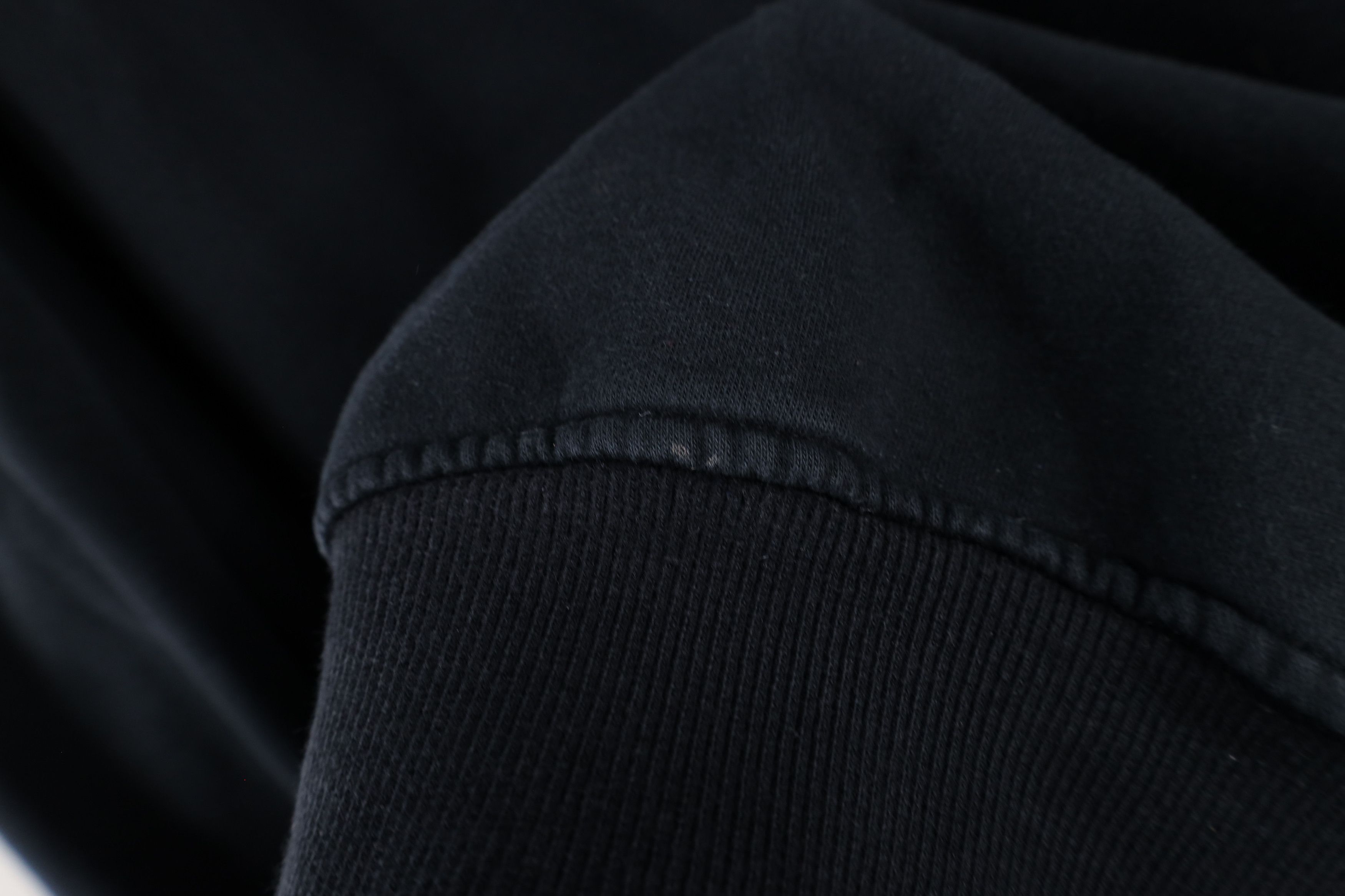 Champion × Vintage Vintage 90s Champion Blank Crewneck Sweatshirt Black Size US M / EU 48-50 / 2 - 6 Thumbnail