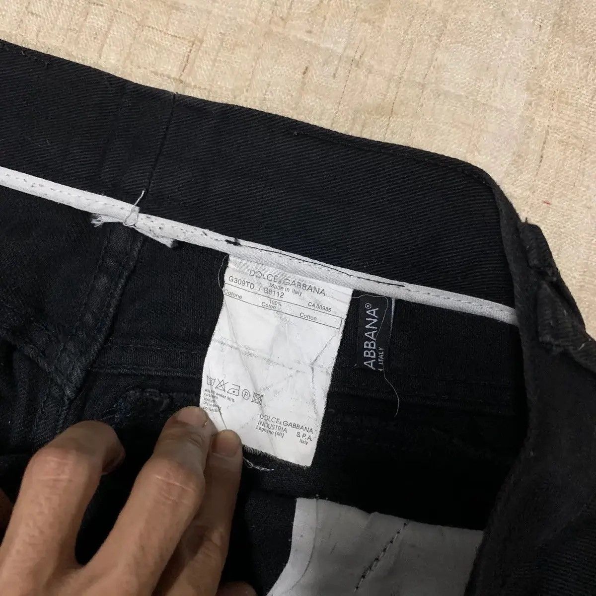 Dolce & Gabbana 💥 SEND OFFERS 💥 Dolce & Gabbana Super Black Pants Size US 32 / EU 48 - 6 Thumbnail