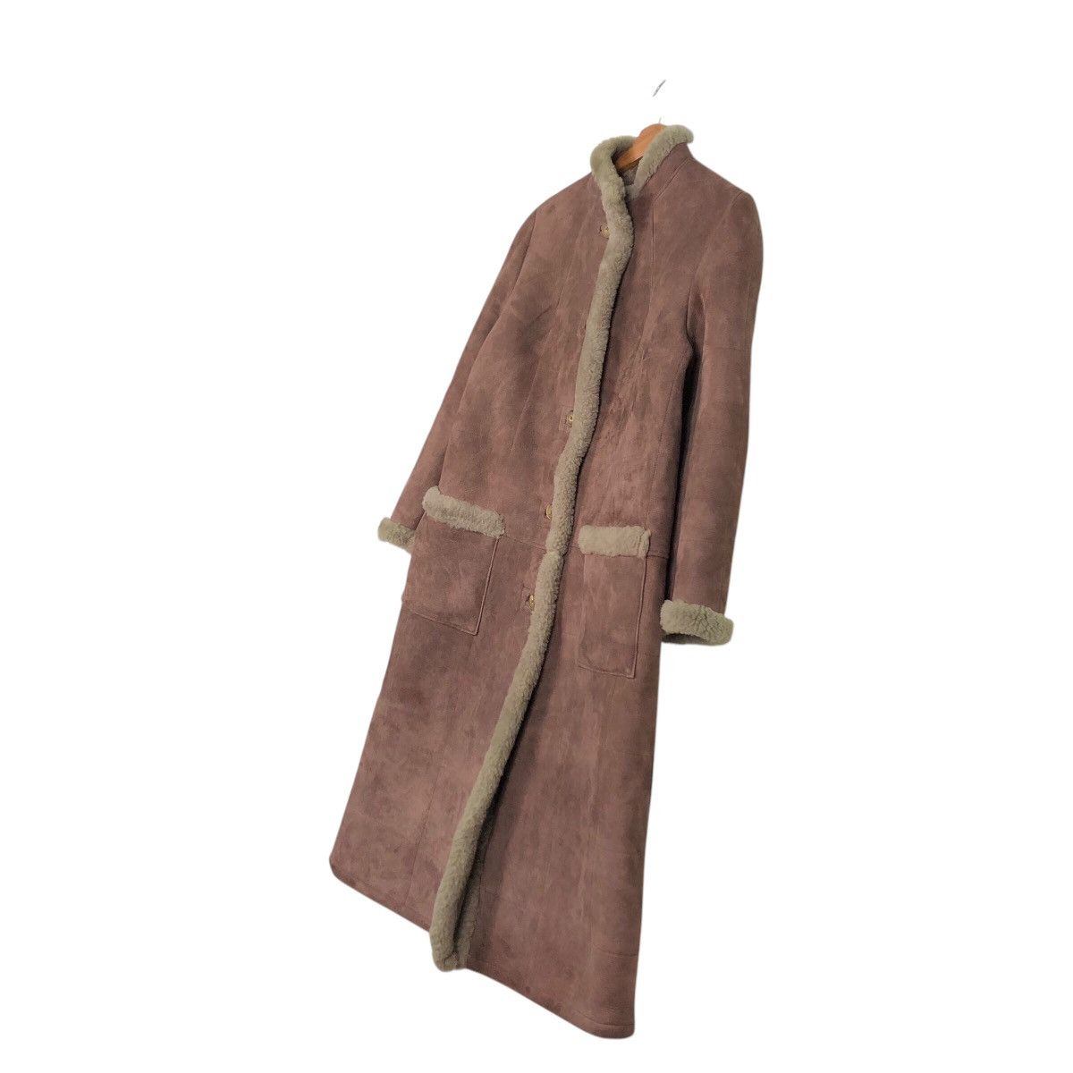 Vintage Vintage Long Jacket Leather Shearling Mink Fur DenoDe Patit Size US M / EU 48-50 / 2 - 3 Thumbnail