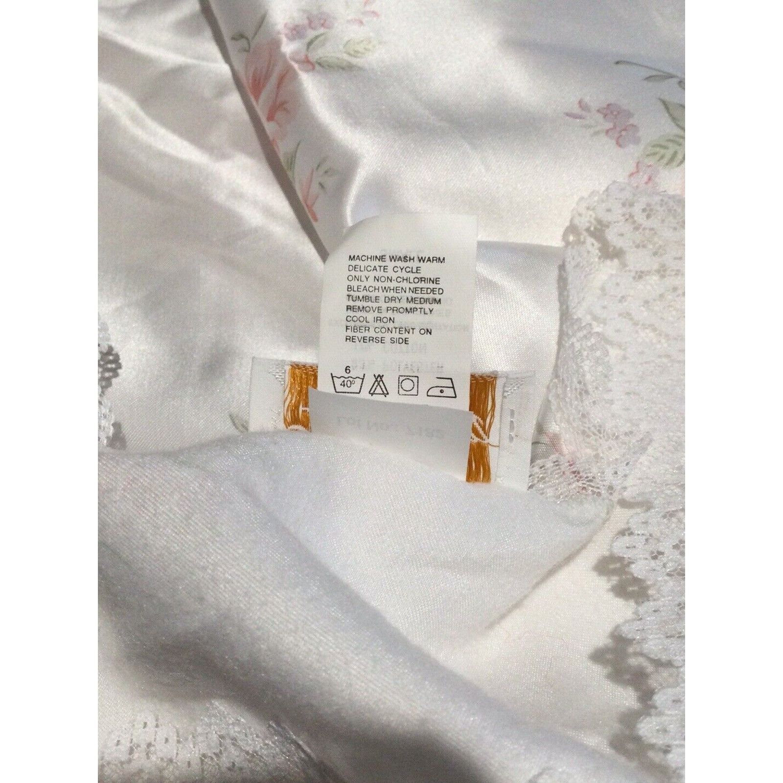 Other Barbizon White Floral Bethany Gown Nightgown Size Small NWT Size ONE SIZE - 11 Thumbnail