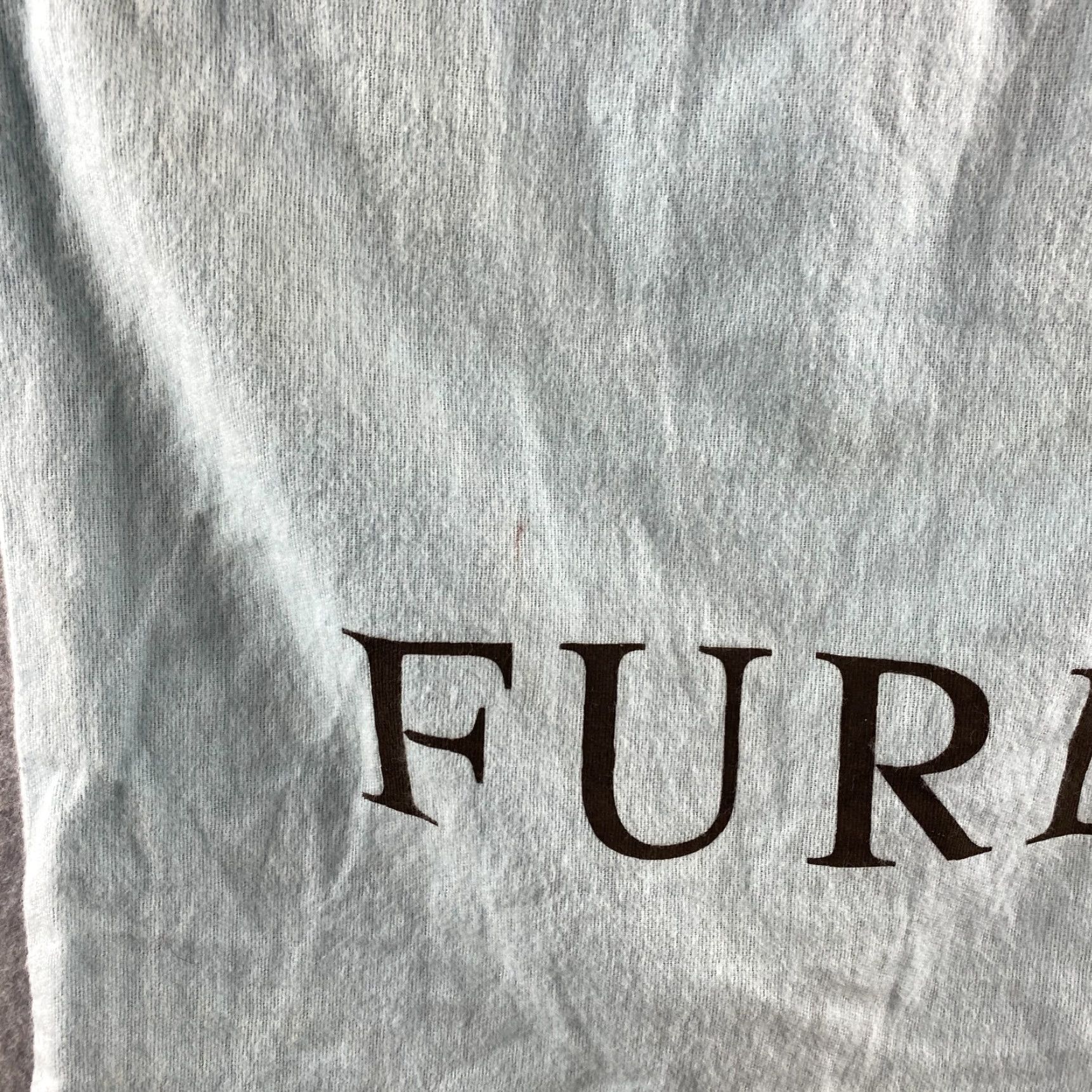 Furla Furla Duster Bag Blue 14x16 Pull String Drawstring Bag - Furla 14x16 Blue Duster Bag Size ONE SIZE - 2 Thumbnail