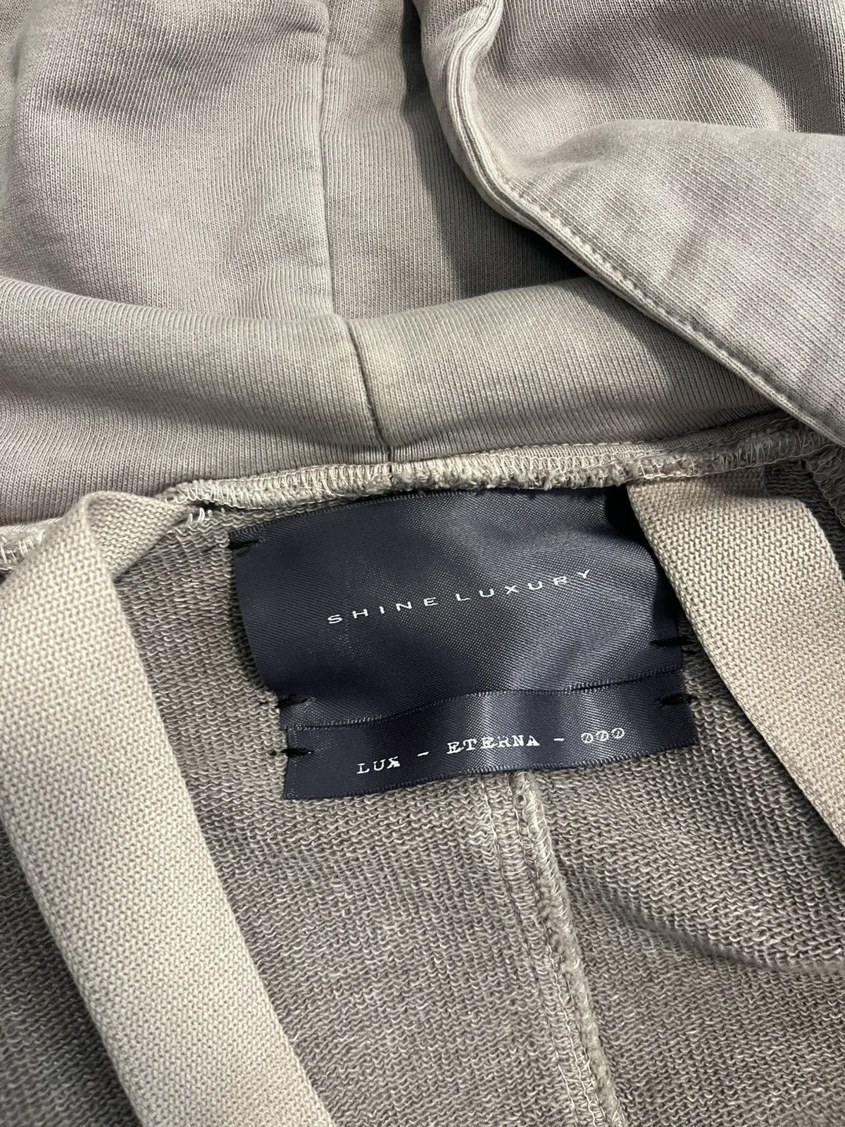 SHINE LUXURY RARE "SANGUINE" layered Cargo navigator zipper hoodie Size US M / EU 48-50 / 2 - 3 Thumbnail