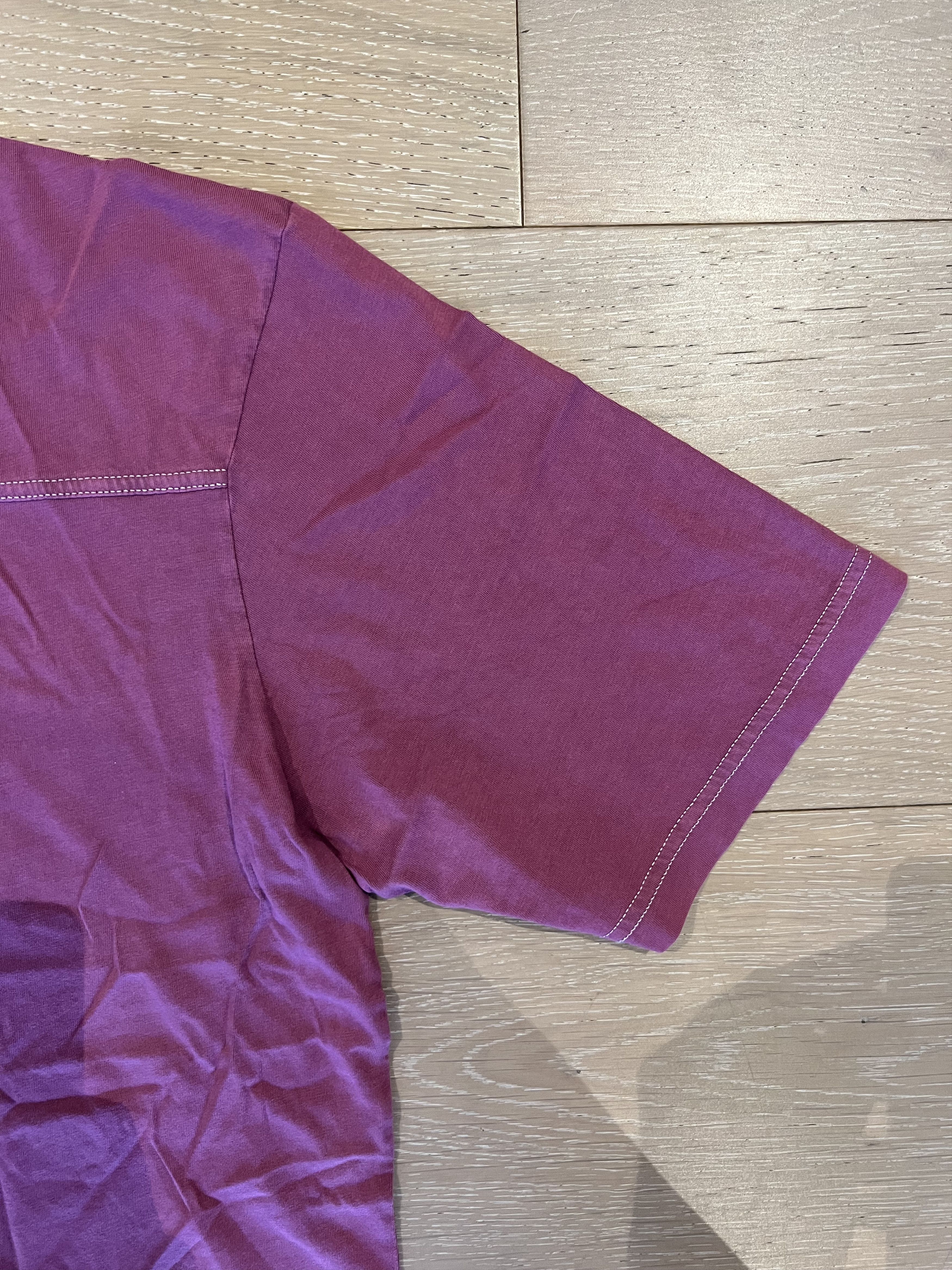 Acne Studios 💚 Acne Studios Embroidered Burgundy T-Shirt Medium NEW Size US M / EU 48-50 / 2 - 10 Thumbnail