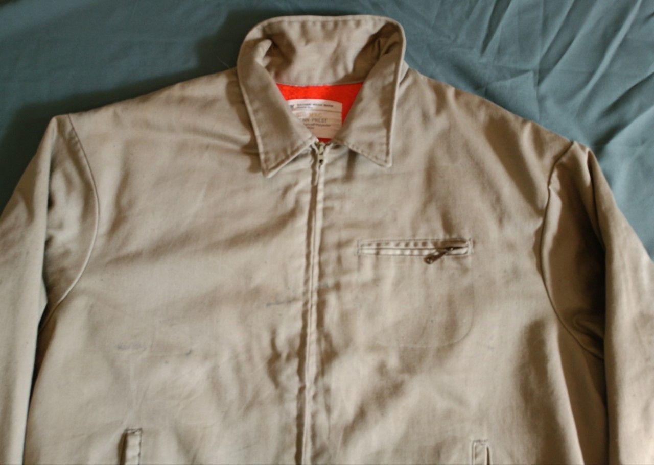Big Mac Vintage 1970s Big Mac Cotton Work Jacket Size US L / EU 52-54 / 3 - 2 Thumbnail
