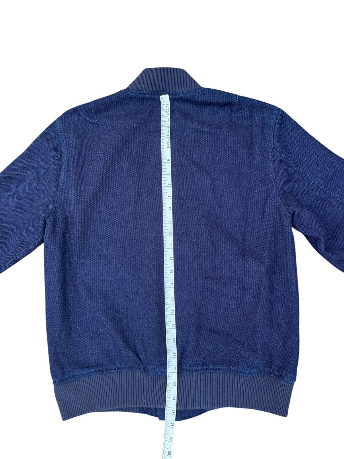 Momotaro Jeans Momotaro Jeans Indigo Blue Sashiko Kendo Ma-1 Bomber Jacket Size US M / EU 48-50 / 2 - 5 Thumbnail