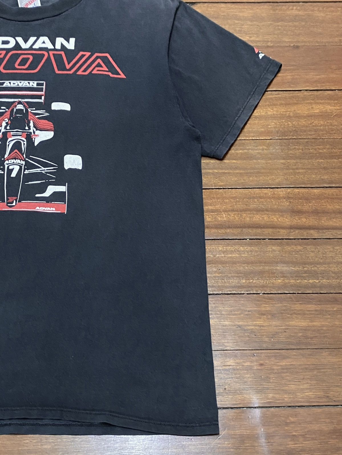 Vintage Very Rare Vintage Brand Advan Formula One T-shirt 1990s Size US L / EU 52-54 / 3 - 5 Thumbnail