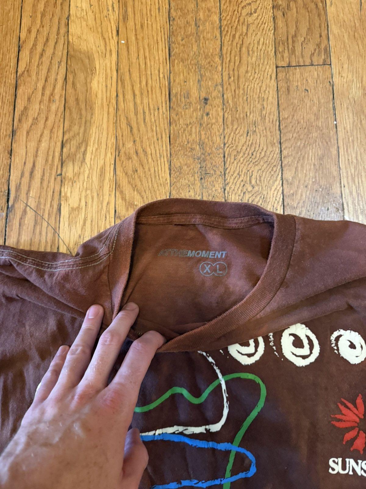 atthemoment Hand-dyed Brown At The Moment Cowboy Tee Size US L / EU 52-54 / 3 - 4 Thumbnail
