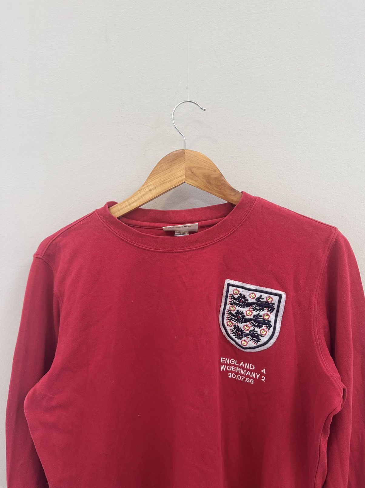 Umbro England 1966 Away Umbro Football Shirt Limited Edition #66 Size US M / EU 48-50 / 2 - 2 Thumbnail
