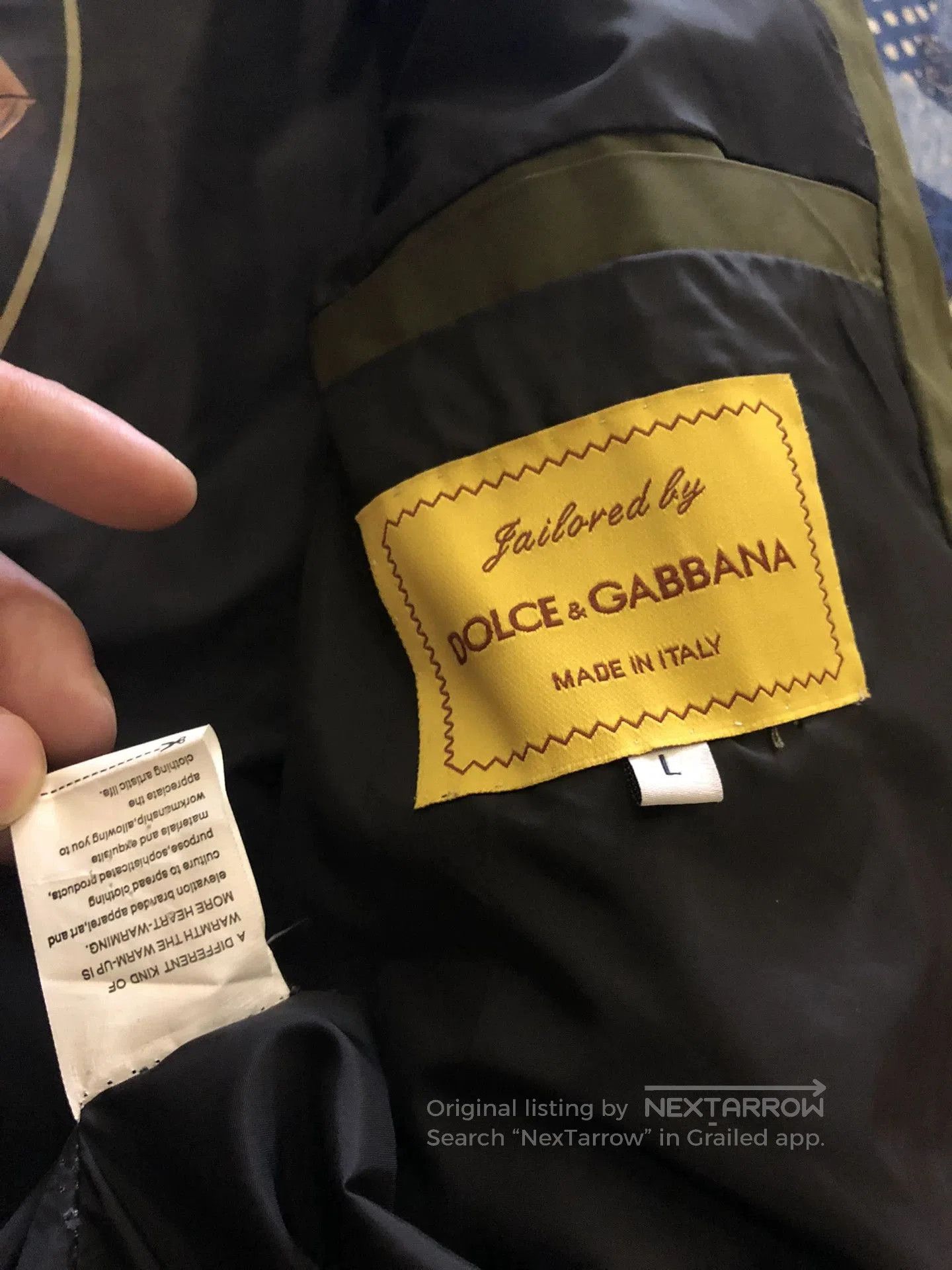 Dolce & Gabbana Dolce & Gabbana Quilted Jacket. Size US L / EU 52-54 / 3 - 4 Thumbnail