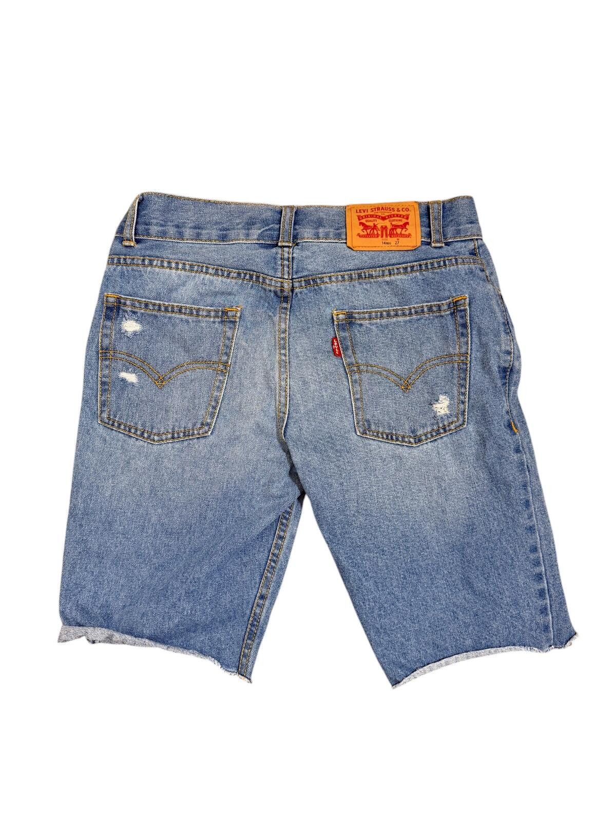 Other Levi's 511 Slim Distressed Denim Shorts Size 27 Size 27" / US 4 / IT 40 - 3 Thumbnail