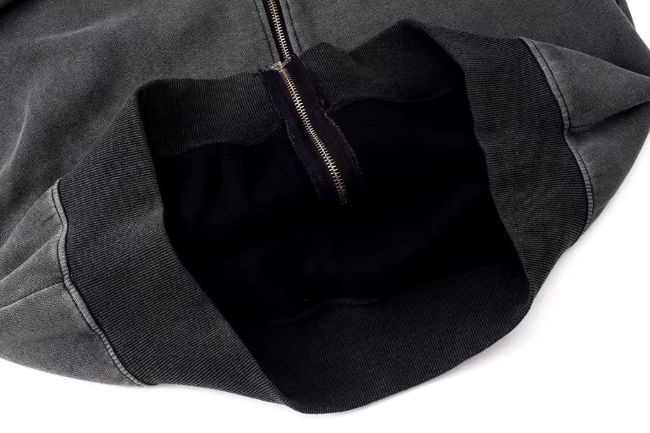 Designer × Vintage Streetwear Design Zipper Loose Hoodie Sweatshirt Size US M / EU 48-50 / 2 - 5 Thumbnail