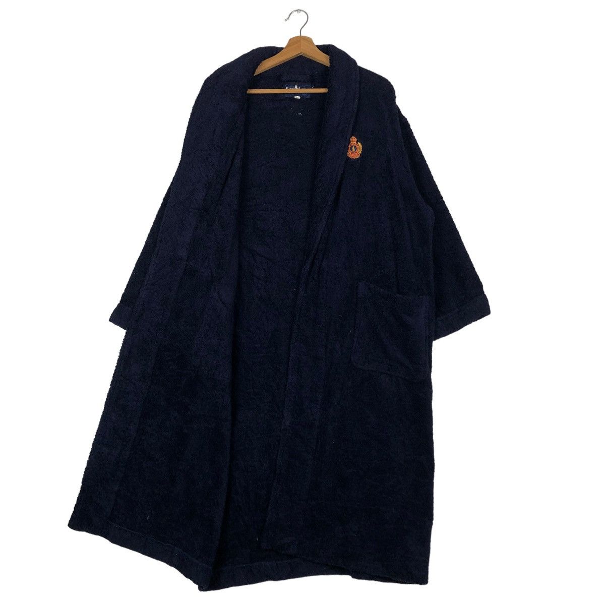 Japanese Brand 🔥VINTAGE RALPH LAUREN LONG BATHROBE BIG LOGO Size US M / EU 48-50 / 2 - 10 Thumbnail