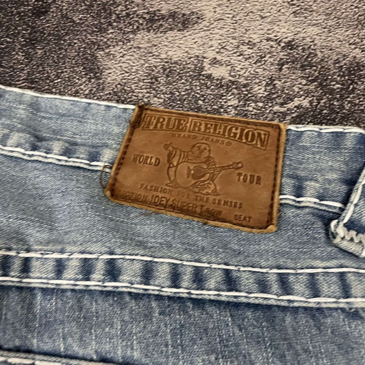 If Six Was Nine × Le Grande Bleu (L.G.B.) × Tornado Mart 90's True Religion flared jeans Size US 34 / EU 50 - 5 Thumbnail