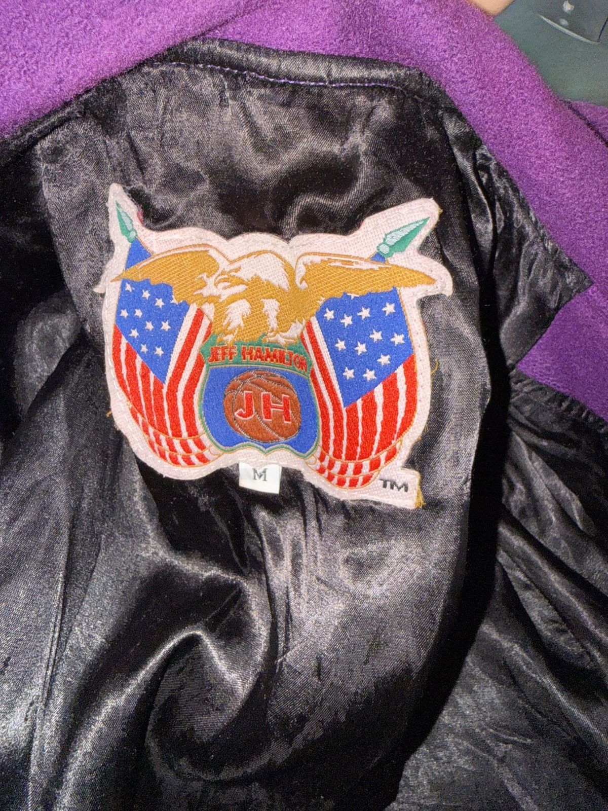 Jeff Hamilton RARE*** VINTAGE 90s JEFF HAMILTON WOOL NBA JACKET Size US M / EU 48-50 / 2 - 3 Thumbnail