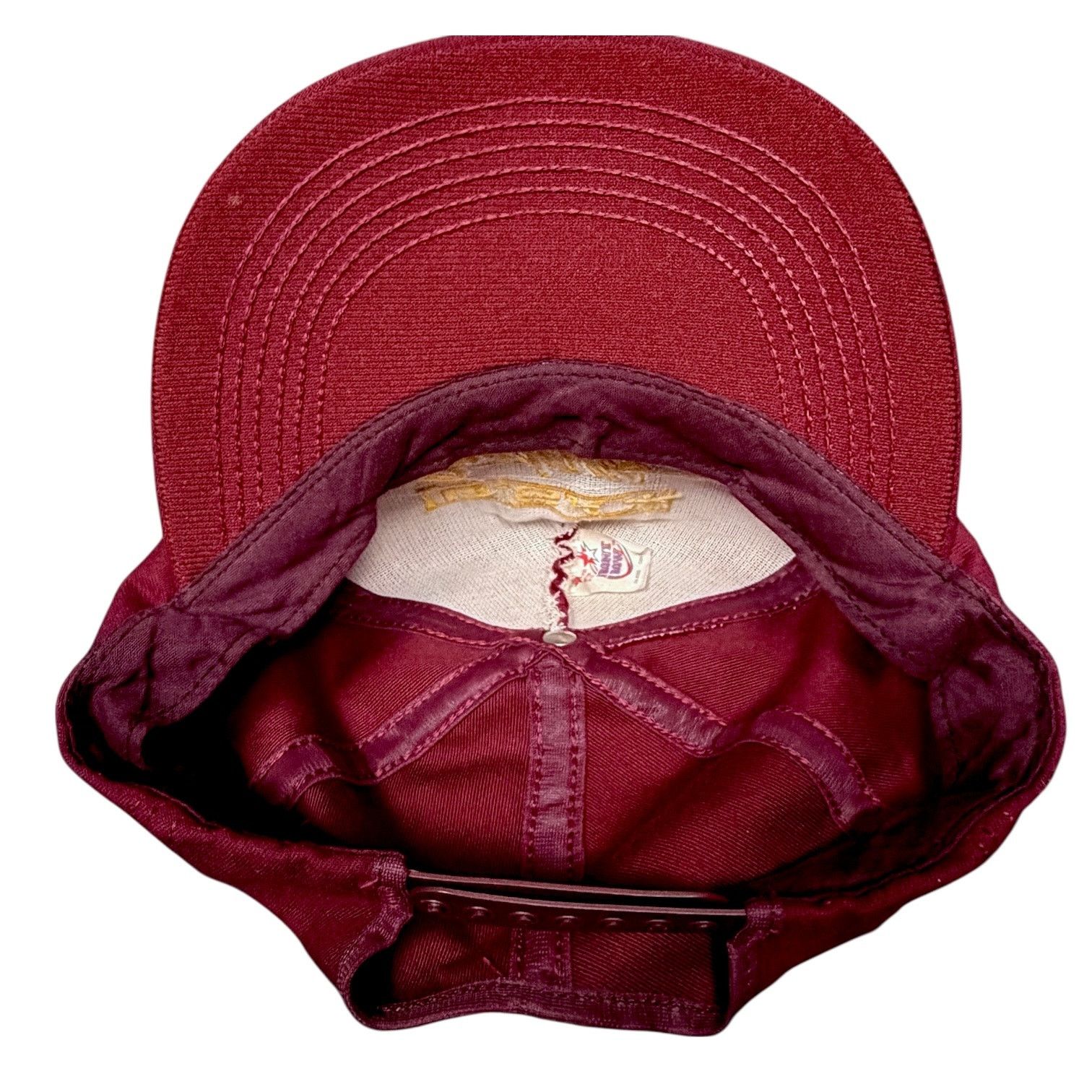 Other Vintage 80s USC Trojans Front Row Cardinal Snapback Hat USA Size ONE SIZE - 7 Thumbnail