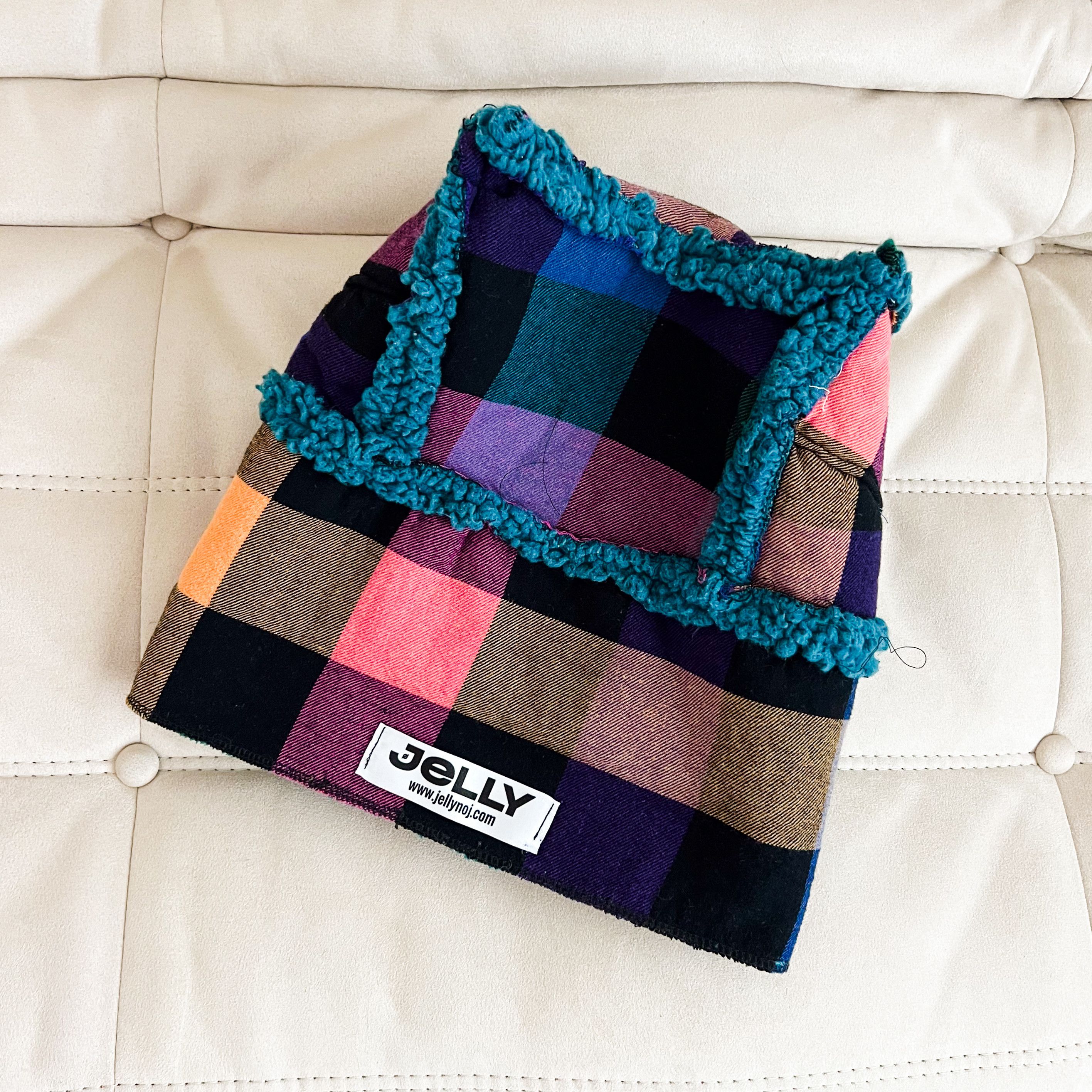 Other Rare Jelly Noj Quilted Fleece Face Mask Ski Winter Hat Size ONE SIZE - 3 Thumbnail