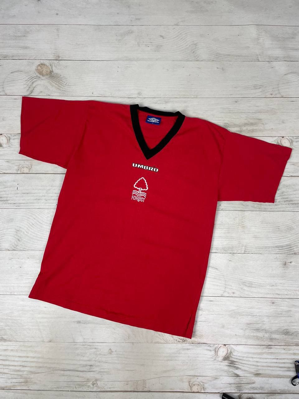 Umbro Vintage Umbro Nottingham Forest 90s Training Shirt Jersey Size US M / EU 48-50 / 2 - 1 Thumbnail