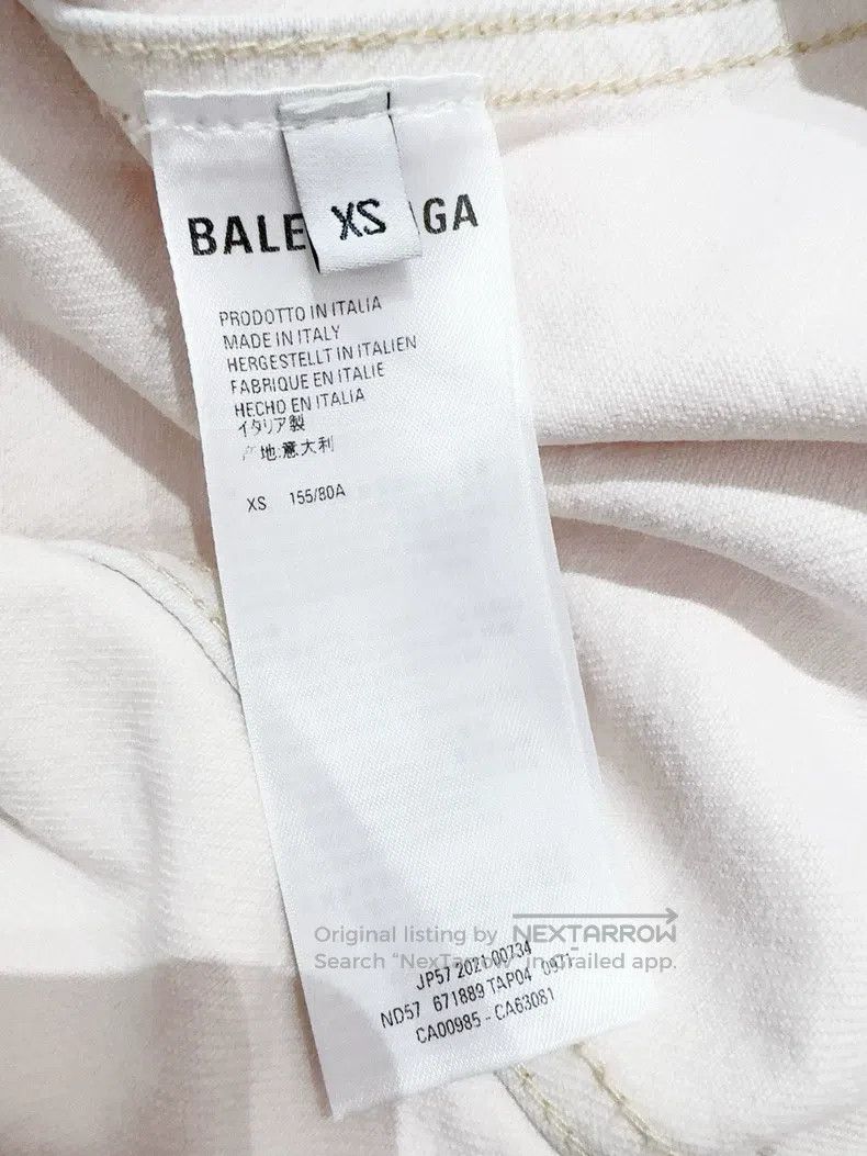 Balenciaga Balenciaga Denim Jacket Size US XS / EU 42 / 0 - 5 Thumbnail