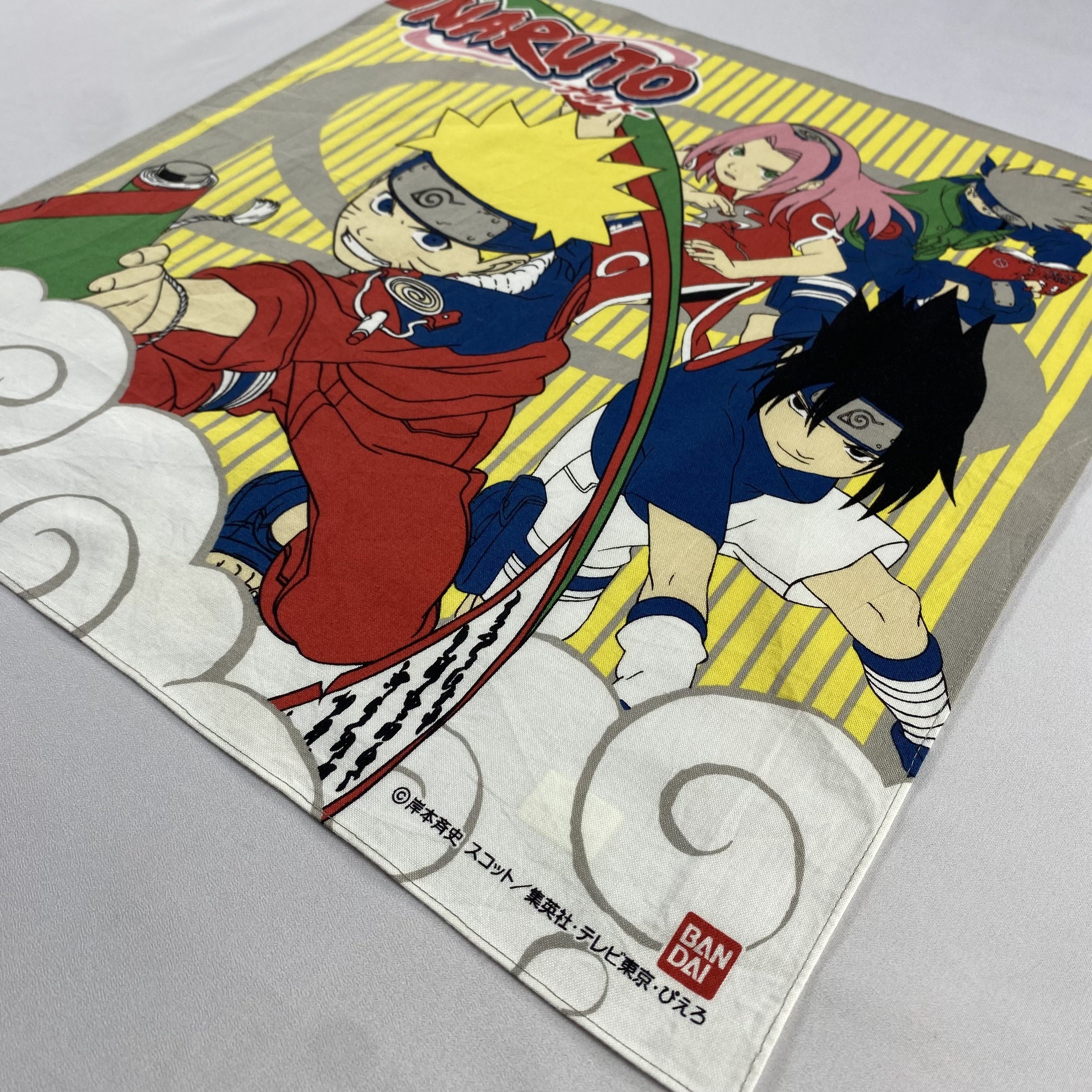Vintage Naruto Neckerchief / Bandana / Handkerchief-P517 Size ONE SIZE - 2 Thumbnail